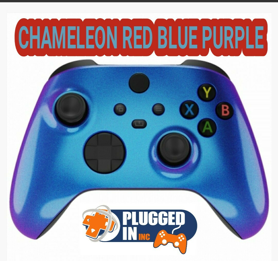 Microsoft CHAMELEON RED BLUE PURPLE Controller for Xbox Series X or S or XBOX 1