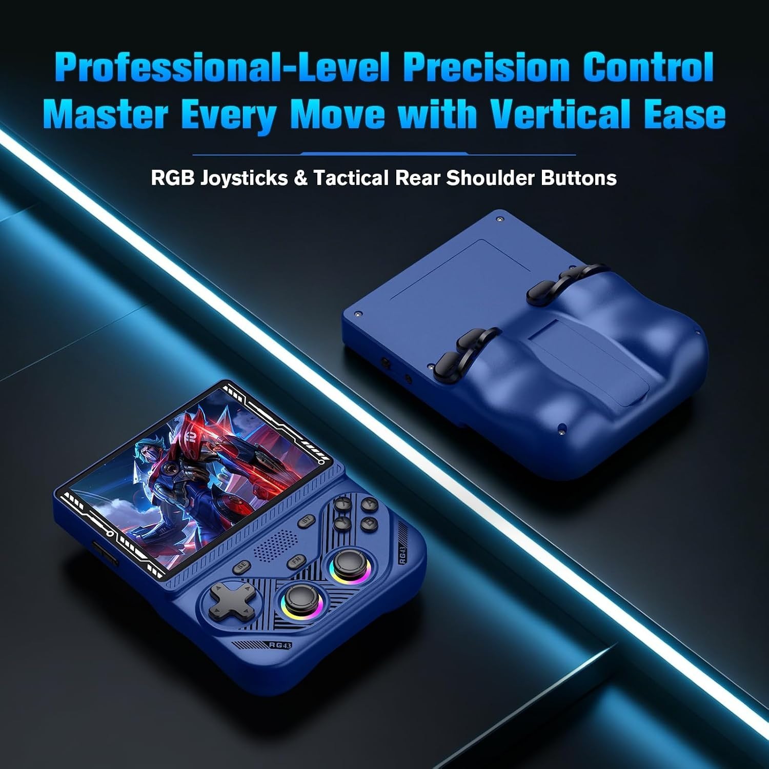 Retro Gaming Revolution: RG43V Pro Handheld with 4000mAh Battery & 22000 Games
