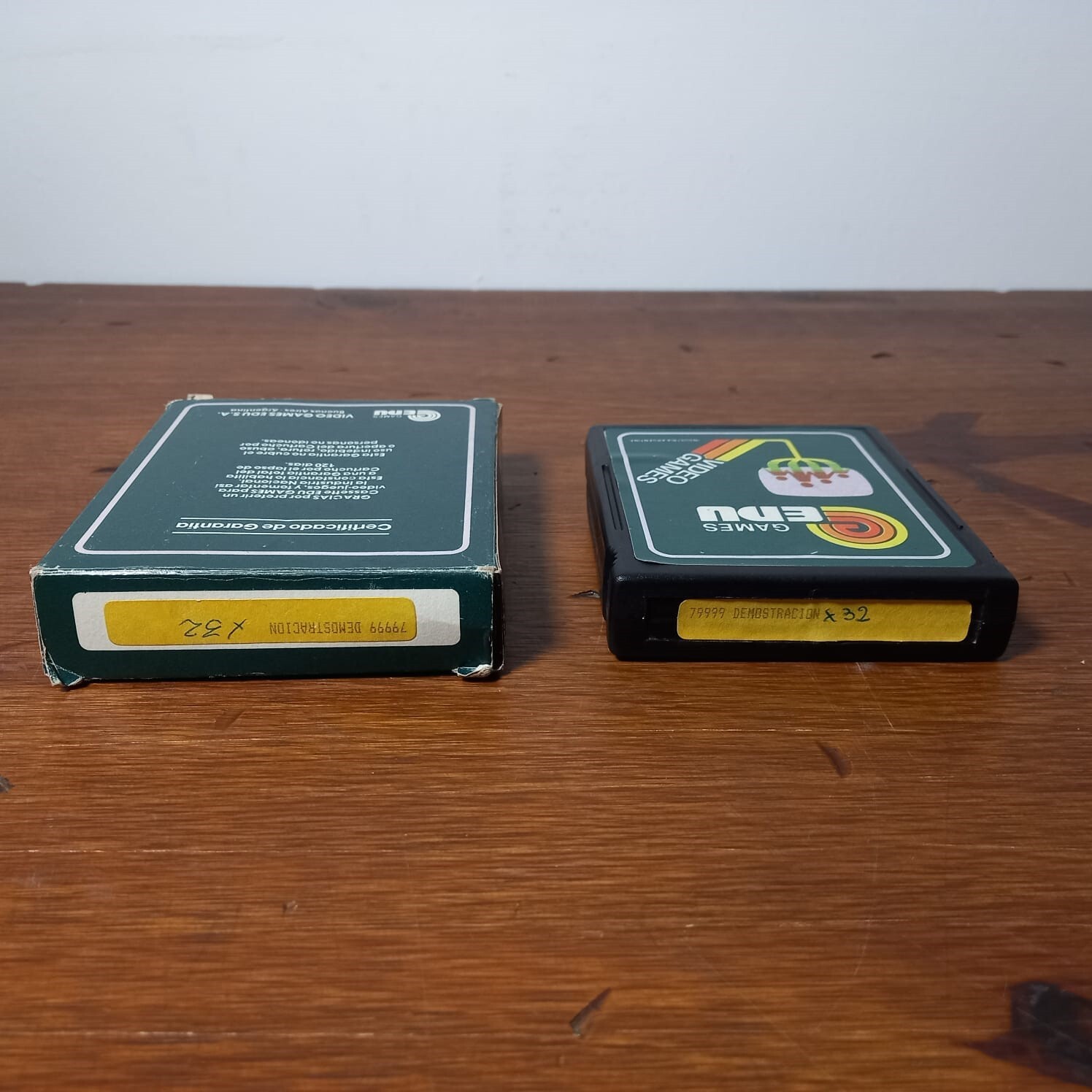 Vintage Atari 2600 Clone Argentina Rare Edu Games Bootleg