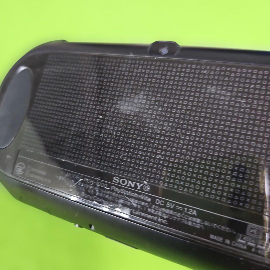 Sony PS Vita PCH-1000 Black Console Tested Screen Yellowing Japan