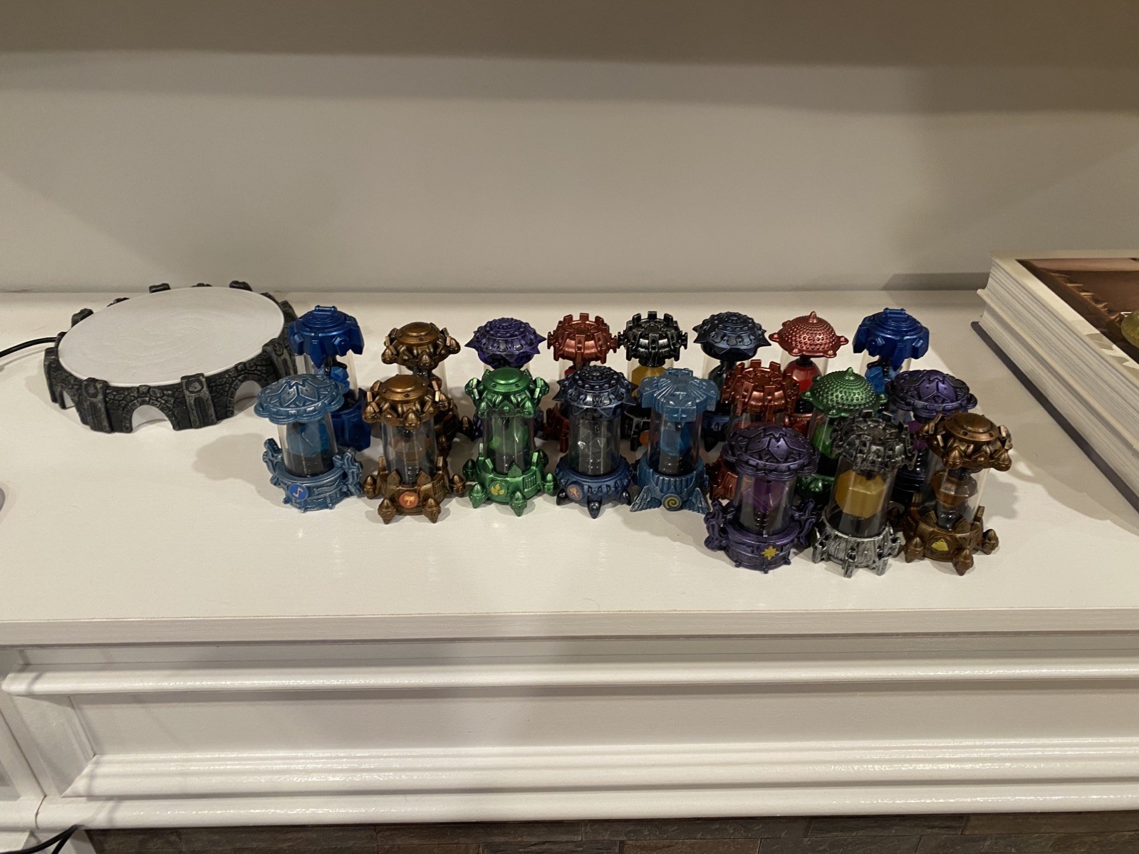 Skylanders Imaginators Creation Crystals Lot of 19 with Portal