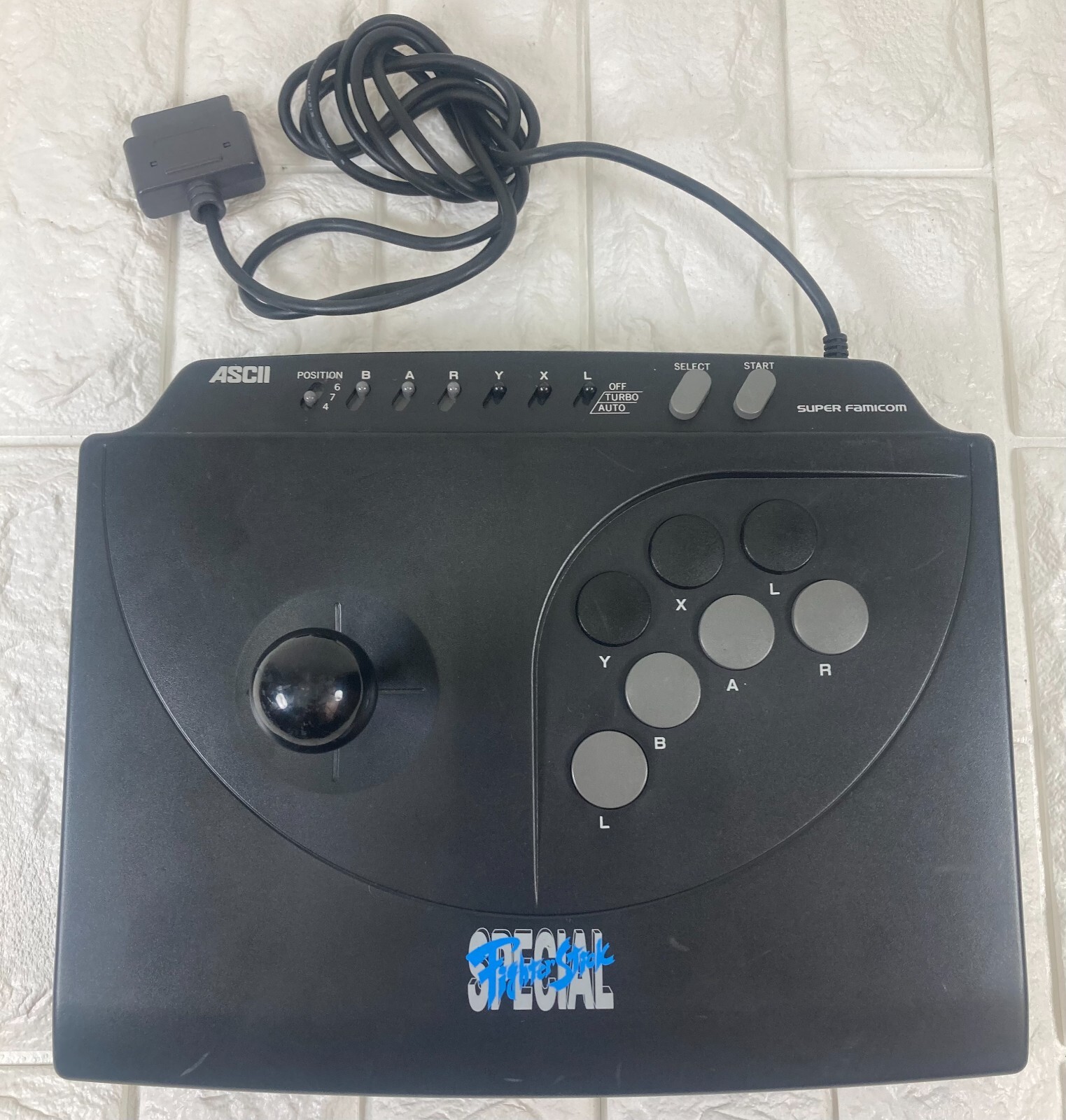 Nintendo Super Famicom console arcade controller game Lot 8 street fighter 2