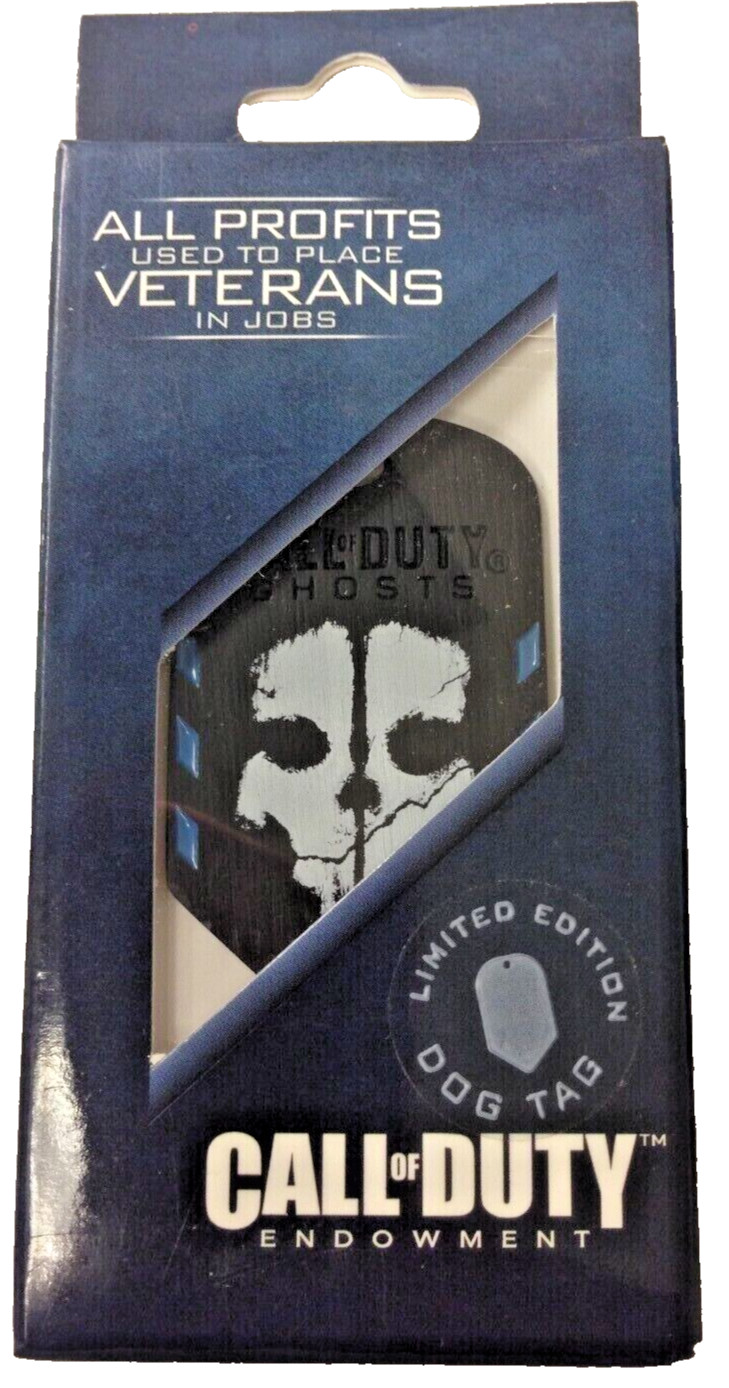 Call of Duty COD Dog Tags Ghosts Limited Edition Official Collectible New