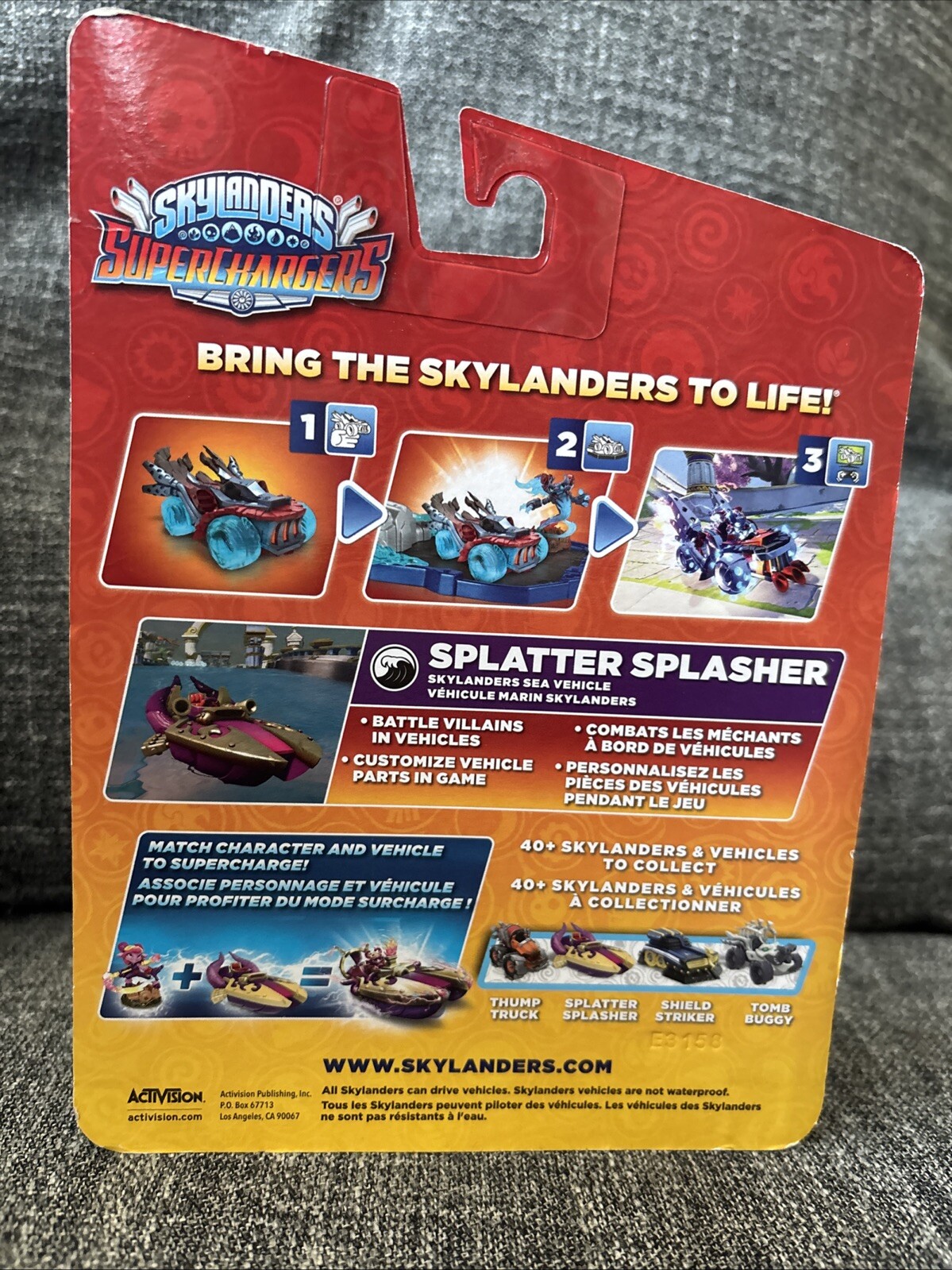 Skylanders Superchargers Splatter Splasher