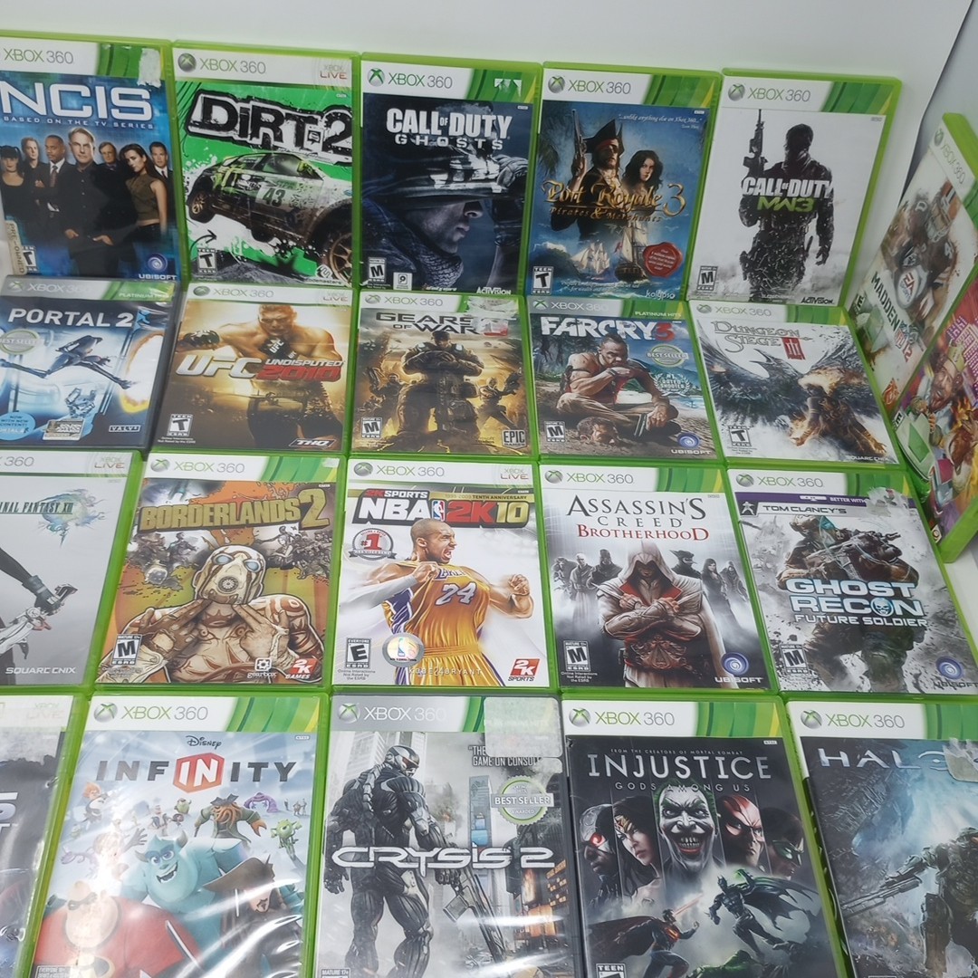 Lot Of 22 Xbox 360 Games With Cases (Many Have Manuals) UNTESTED See Pics!