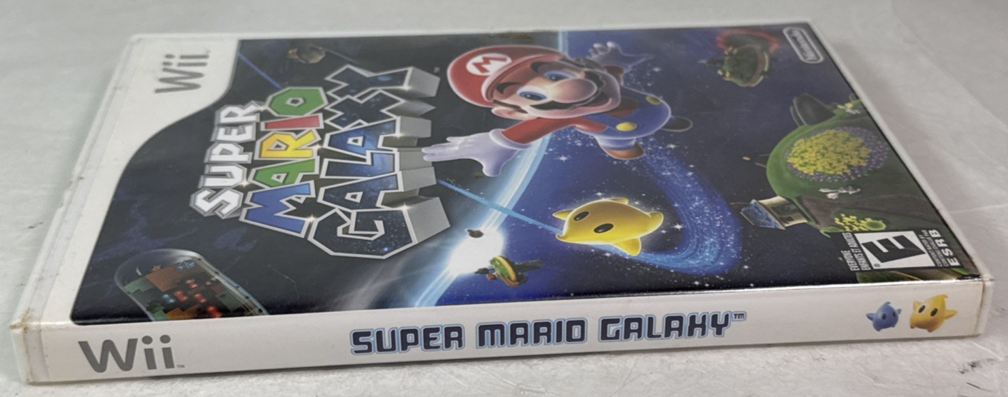 Super Mario Galaxy – Nintendo Wii – No Manual – Tested