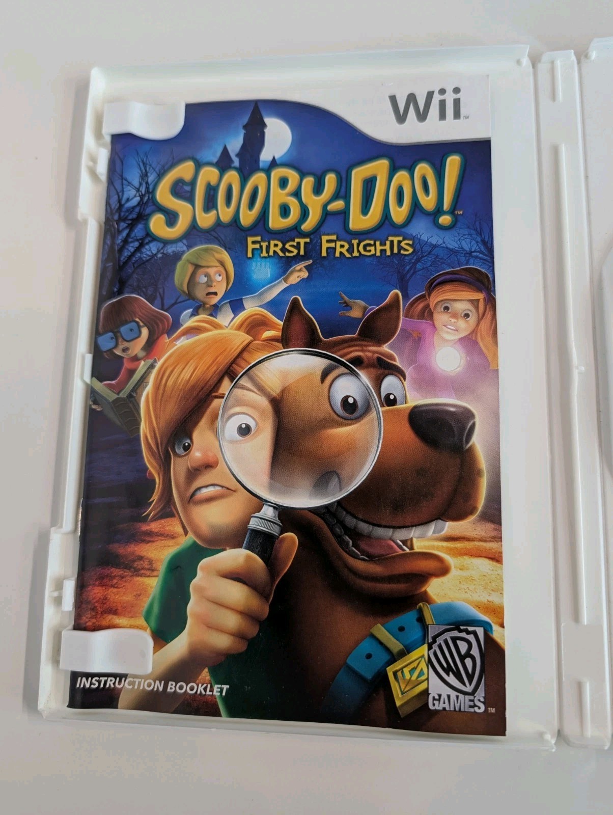 Scooby-Doo First Frights COMPLETE (2009) Game Shaggy Mystery Co-op Wii U