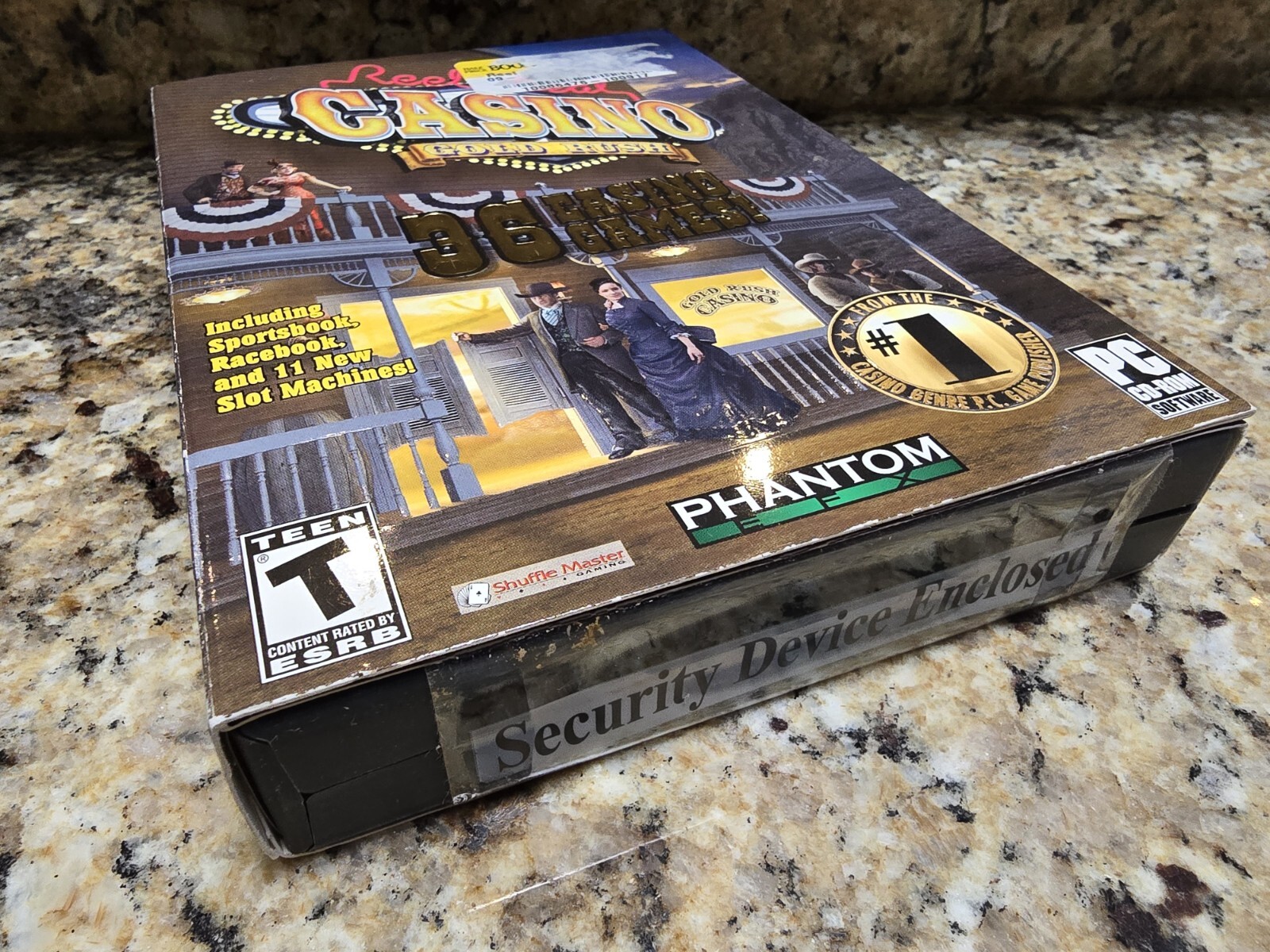 Gold Rush! (PC 3.5″+ 5.25″ USA) Western Adventure *Sierra* Big Box & Casino PACK
