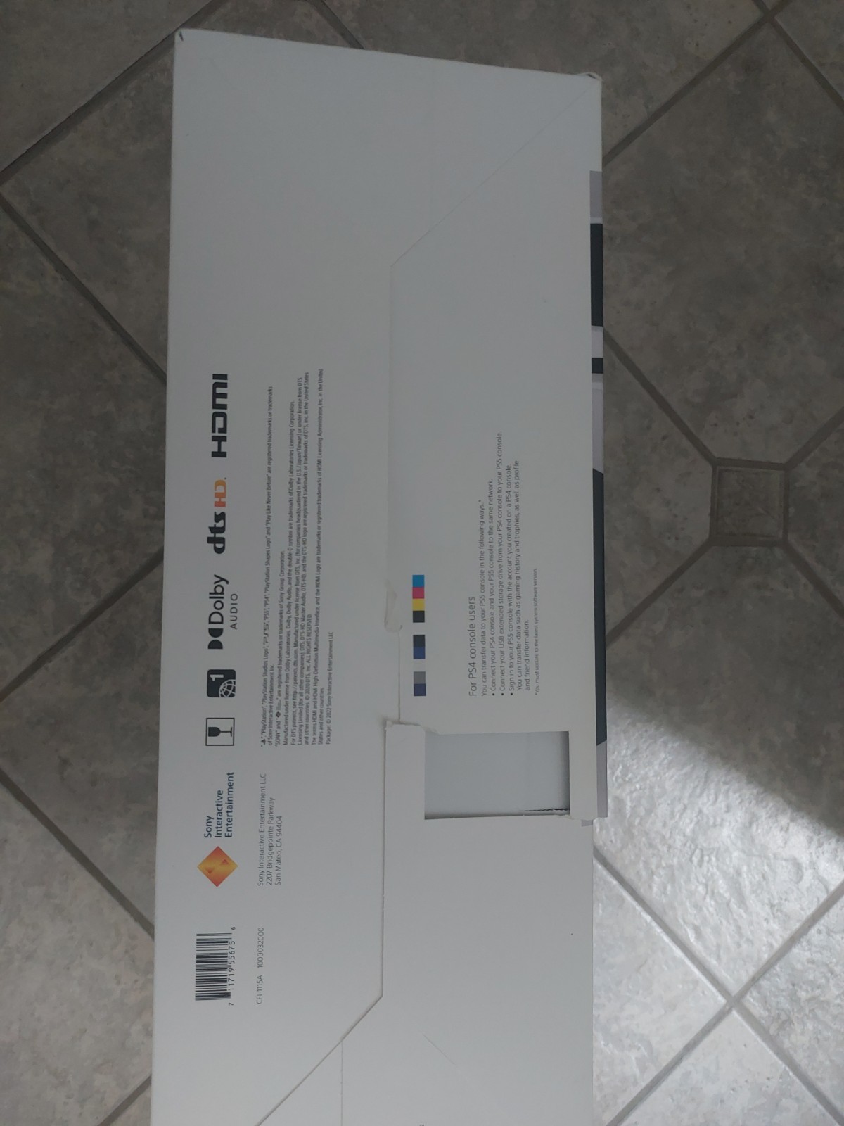 Sony PS5 Horizon Forbidden West BOX ONLY Some Inside Items See All Photos