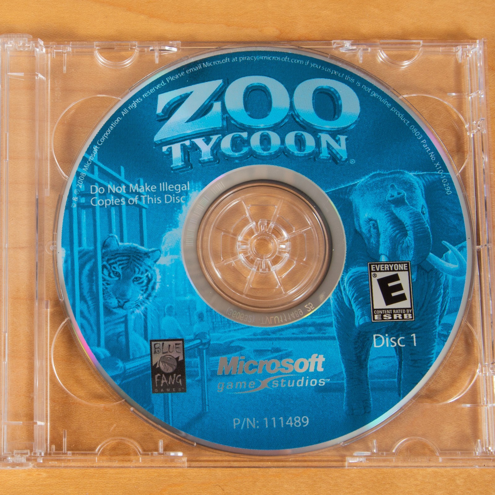 RARE 2008 Zoo Tycoon: Complete 2-Disc Collection – PC CD Win No Slipcover