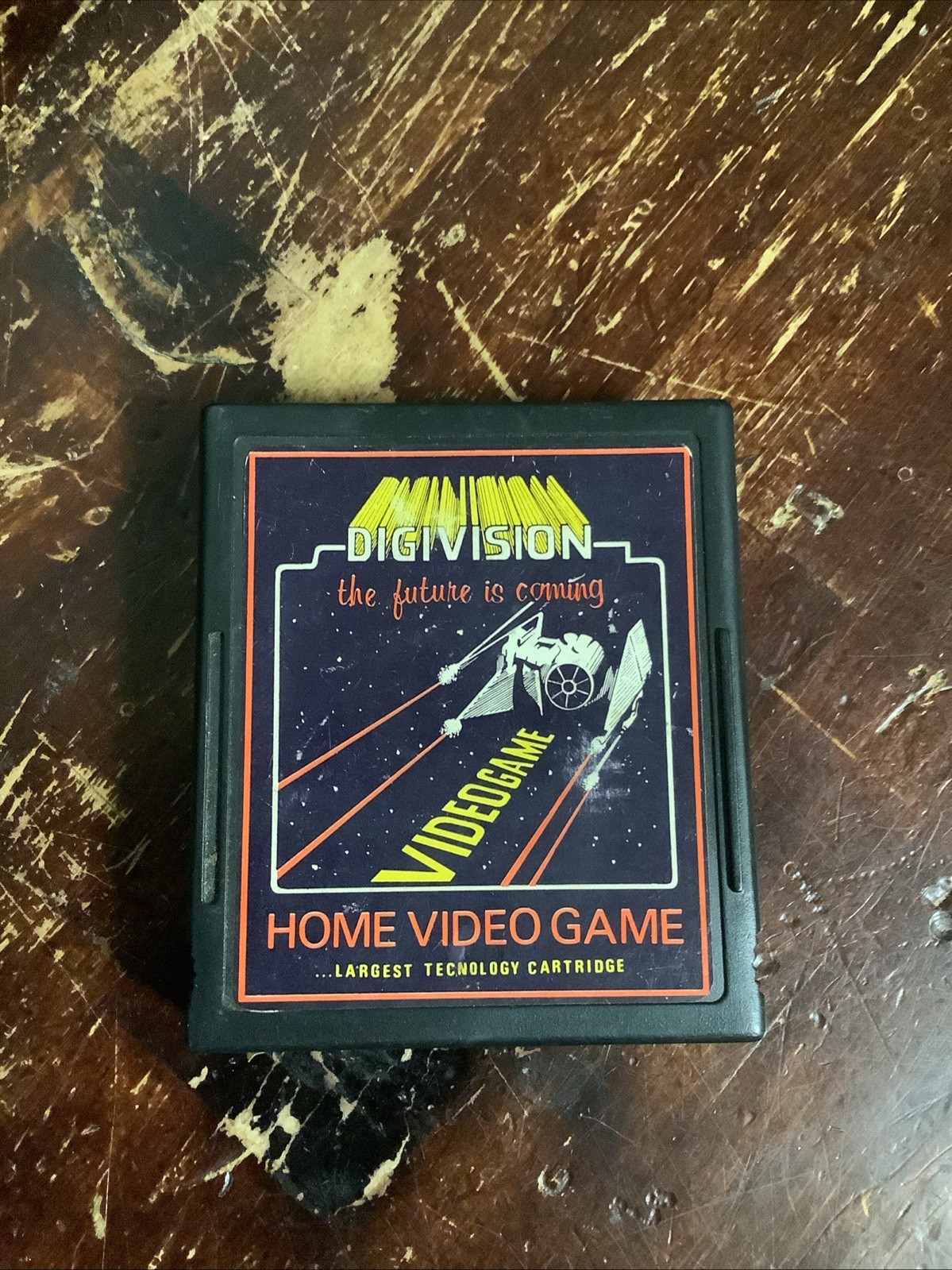 Brazil Atari 2600 Atlantis Video Game Cartridge Digivision Vintage Rare