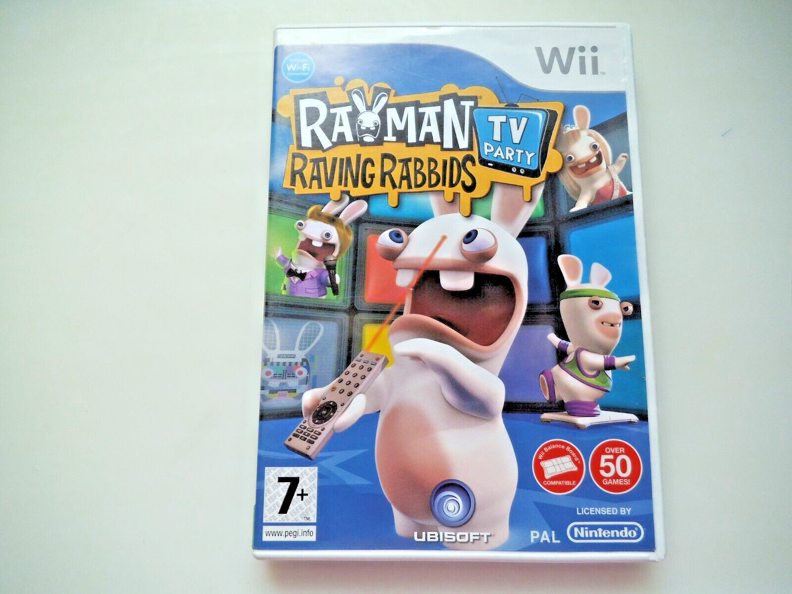 RAYMAN RAVING RABBIDS (Nintendo Wii) Original packaging without…