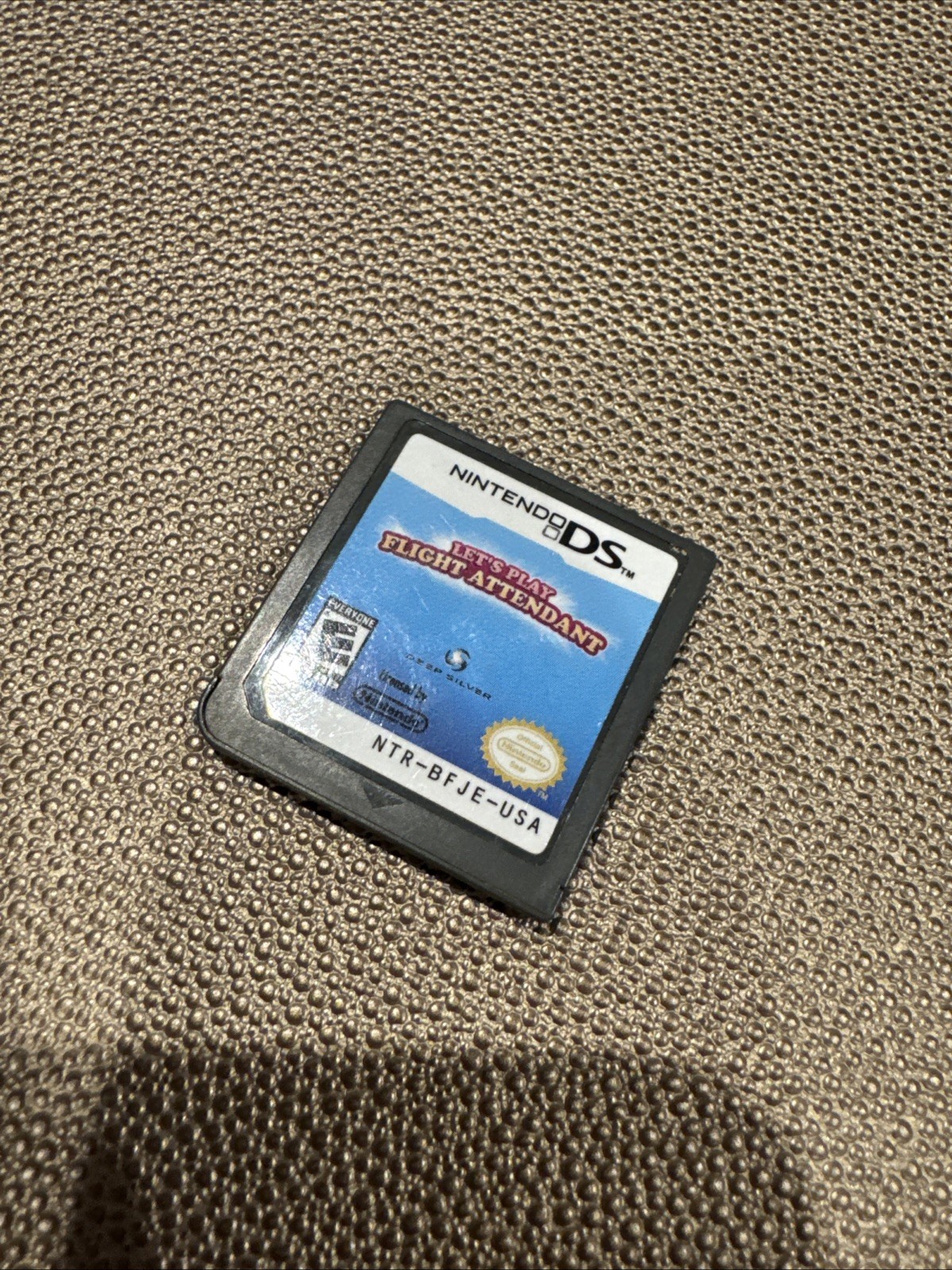 Let’s Play: Flight Attendant Game Cartridge (Nintendo DS) [Authentic, Tested]
