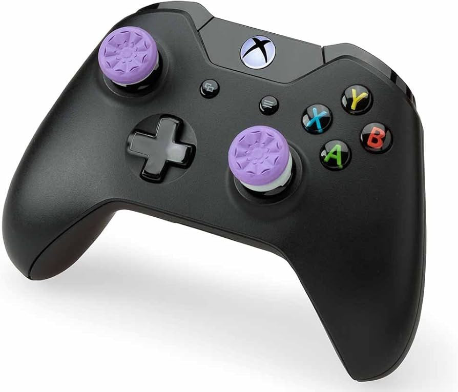 KontrolFreek Galaxy Freek Performance boosting Thumbsticks for Xbox One – Purple