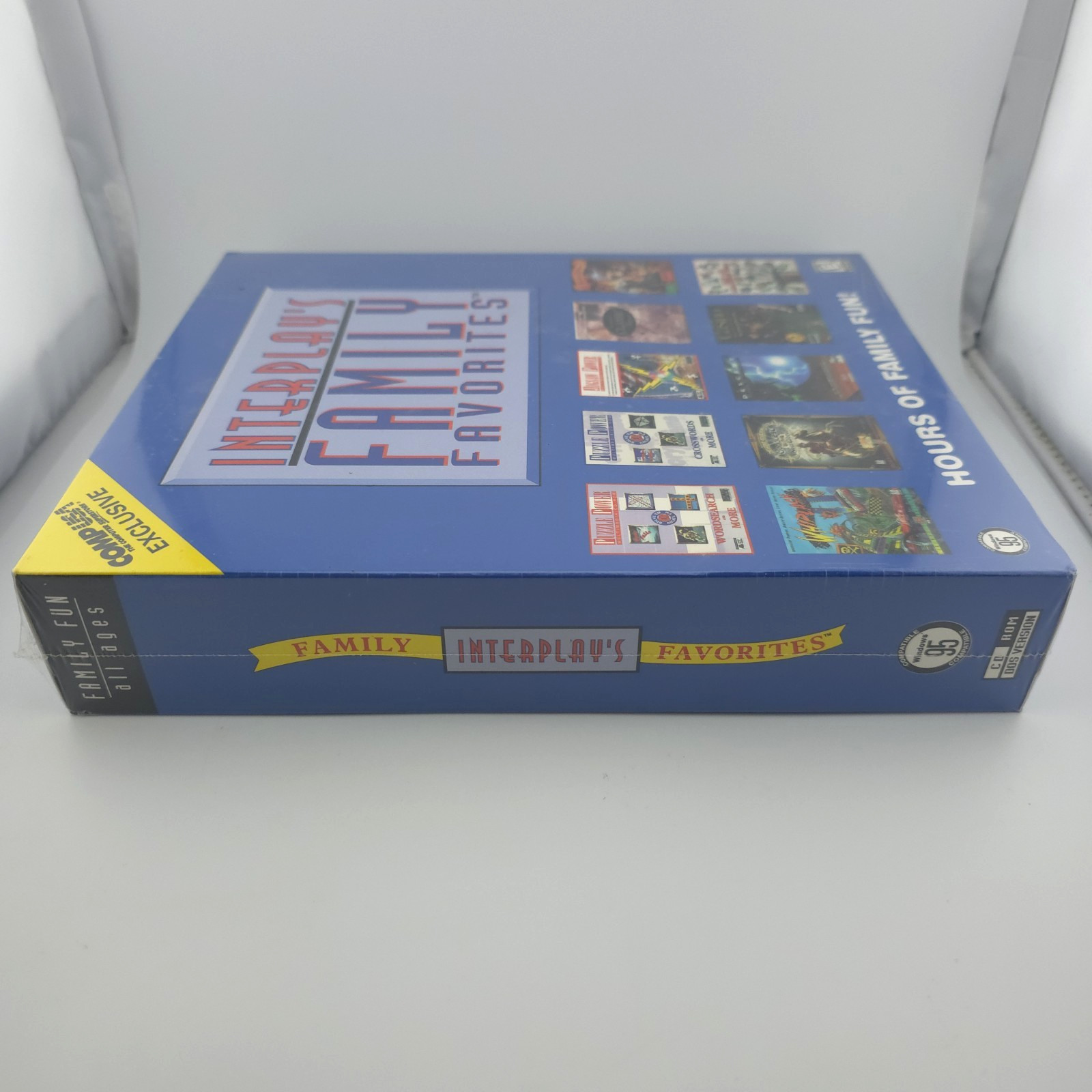 Interplay’s Family Favorites: Hours of Family Fun!, 1998, Big Box, New & Sealed
