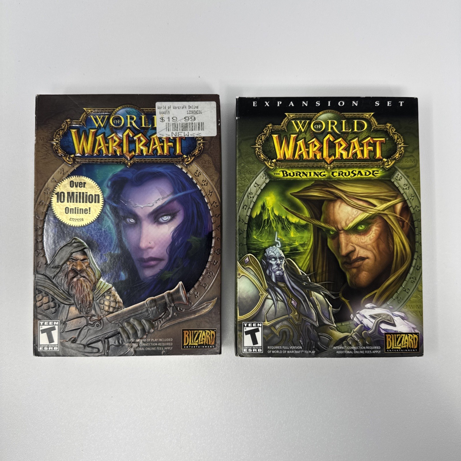 World of Warcraft Original + Burning Crusade + Wrath of the Lich King Game Box