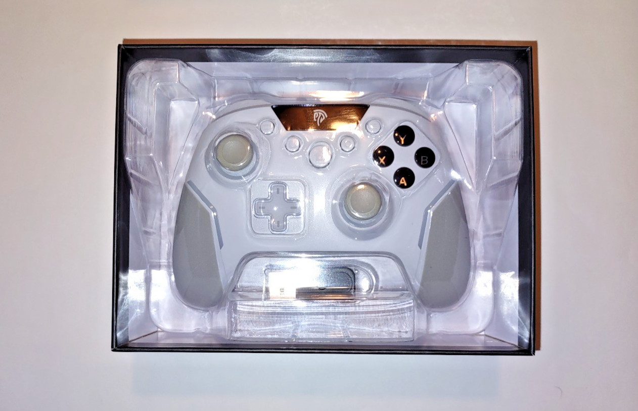EasySMX X20 Wireless Gaming Controller w/ RGB Backlit, PC/Switch/Android/Steam