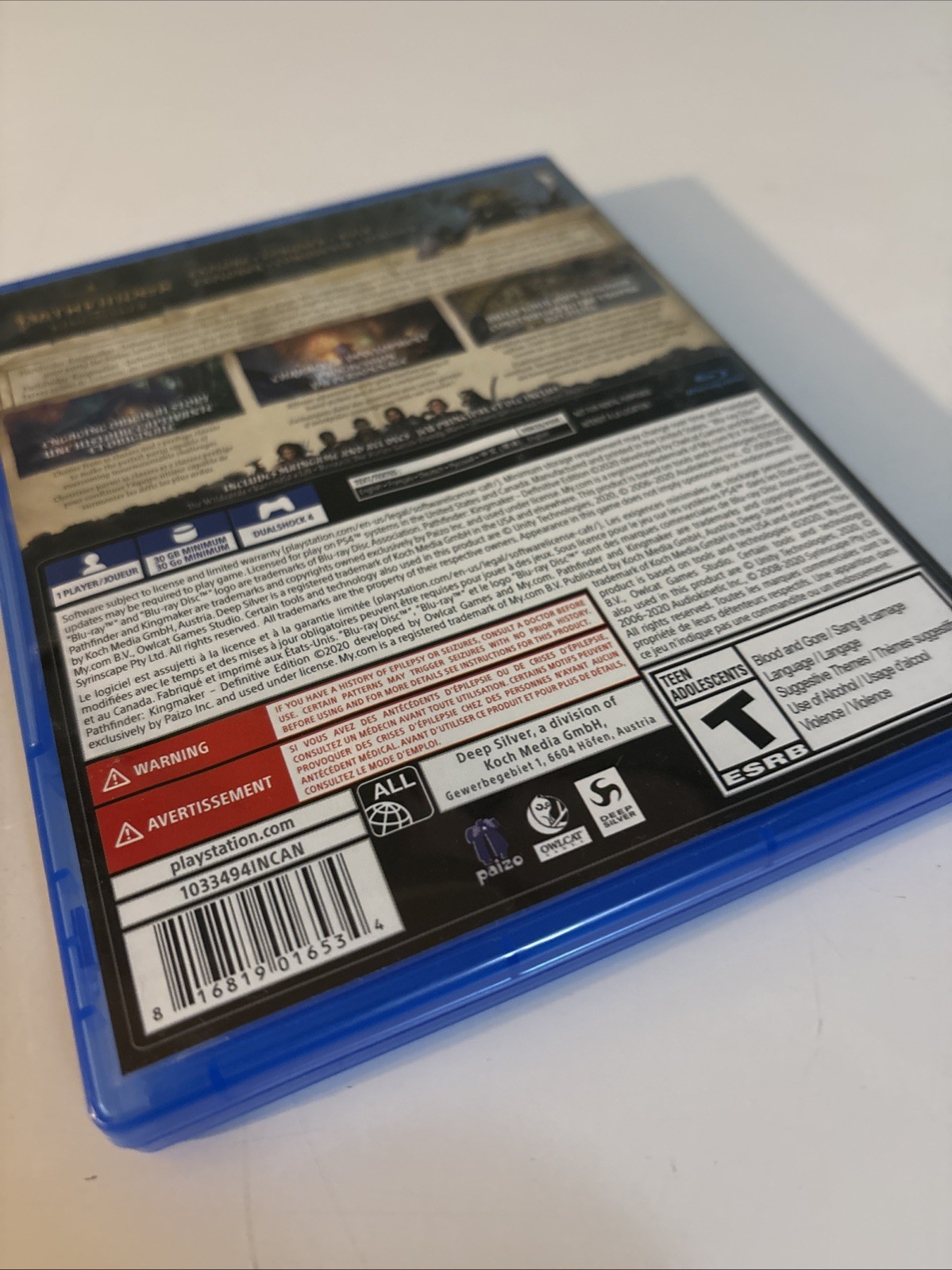 Pathfinder Kingmaker Definitive Edition PS4 Playstation – Fast Free Shipping