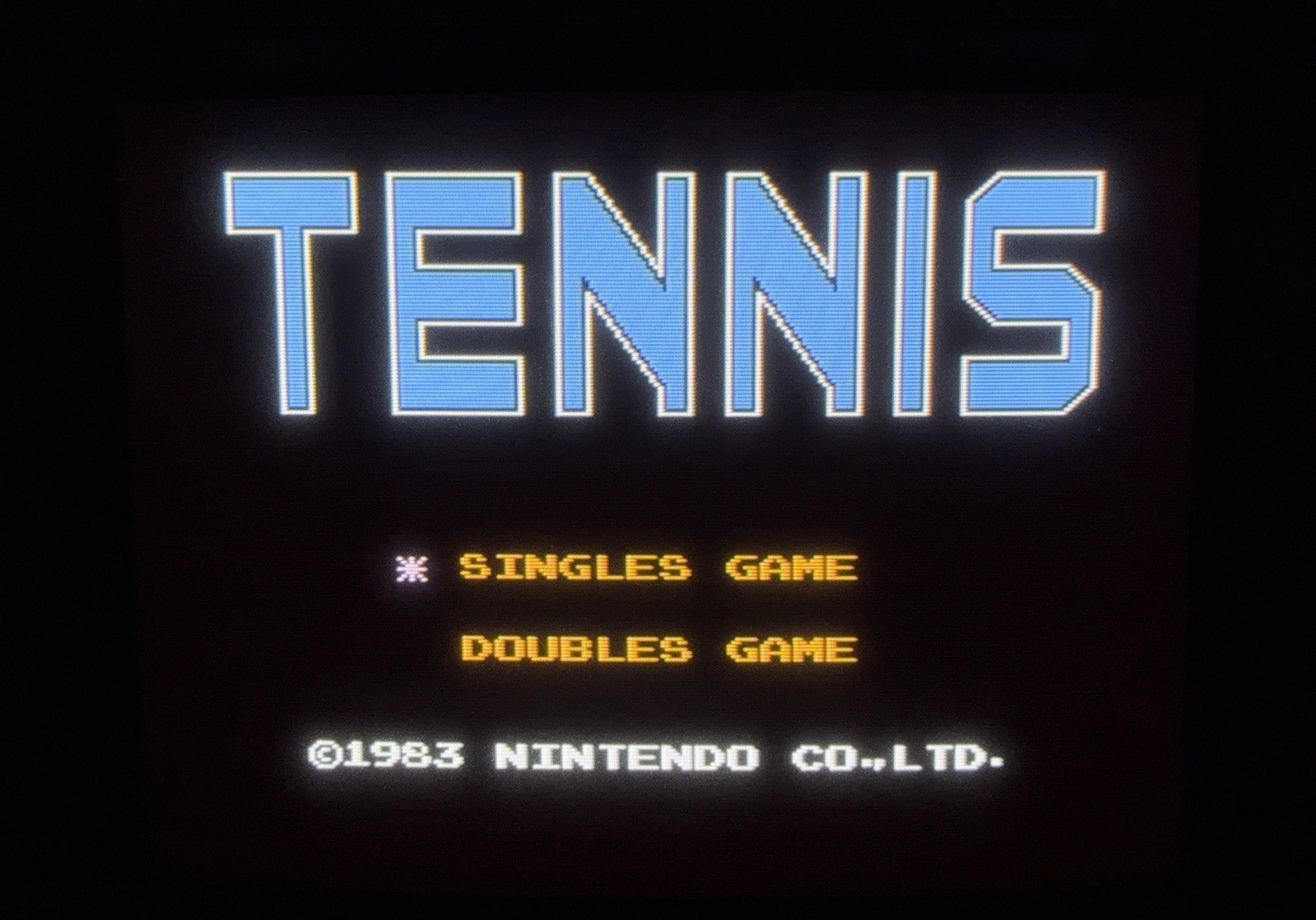 Tennis & Hong Kong Famimaga Nintendo Famicom Disk System Japan Import US Seller