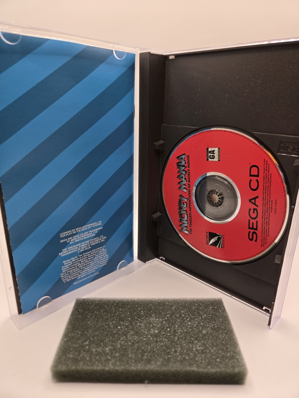Mickey Mania: The Timeless Adventures of Mickey Mouse (Sega CD, 1994) CIB