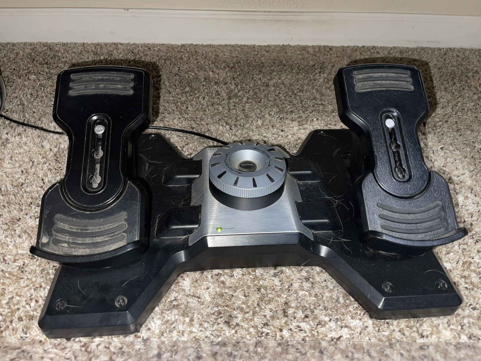 Saitek Rudder Pedal Carpet Anchor (Includes 4 anchors)