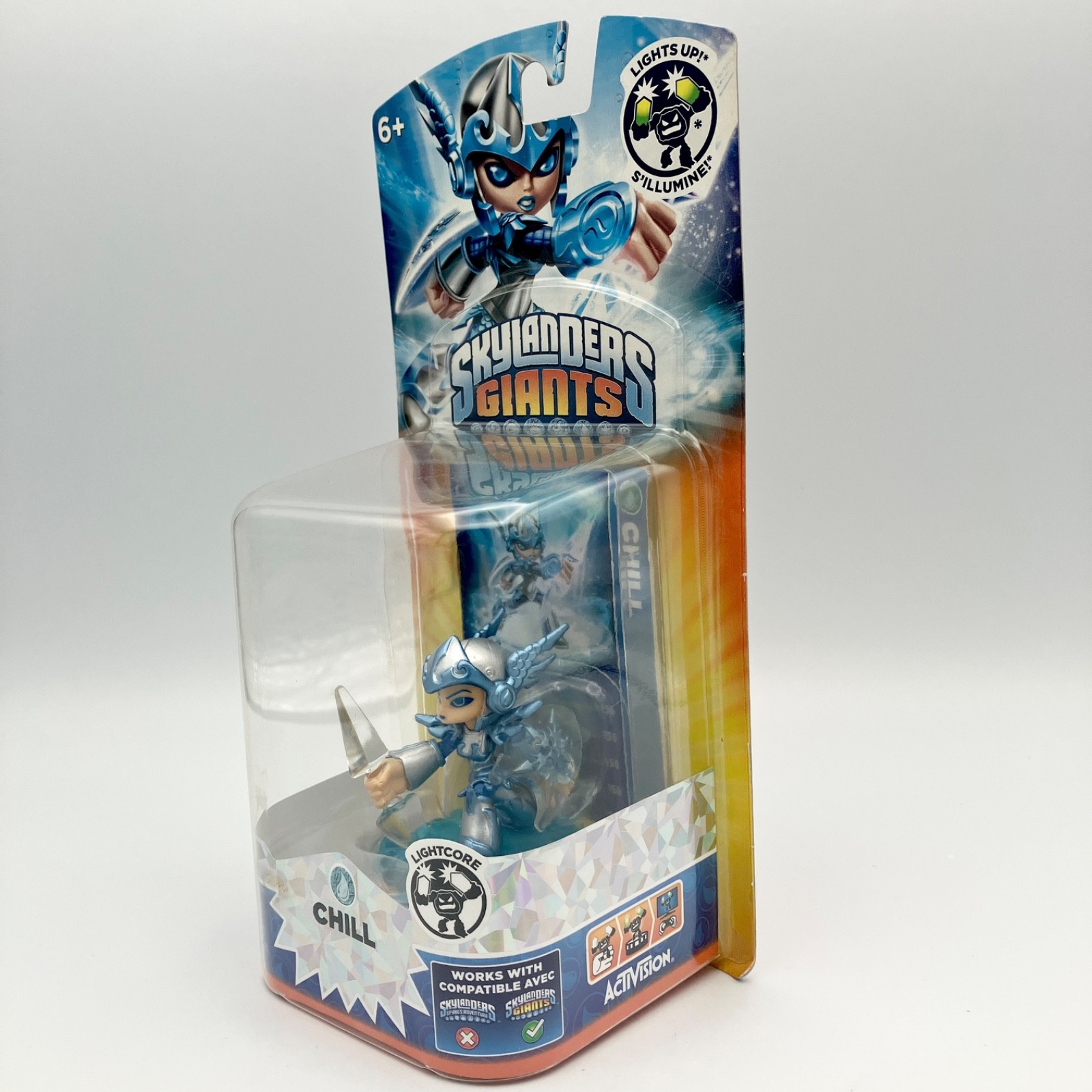 Skylanders Giants Chill Lightcore Figure NIB Activision NEW SEALED ~ Rare!