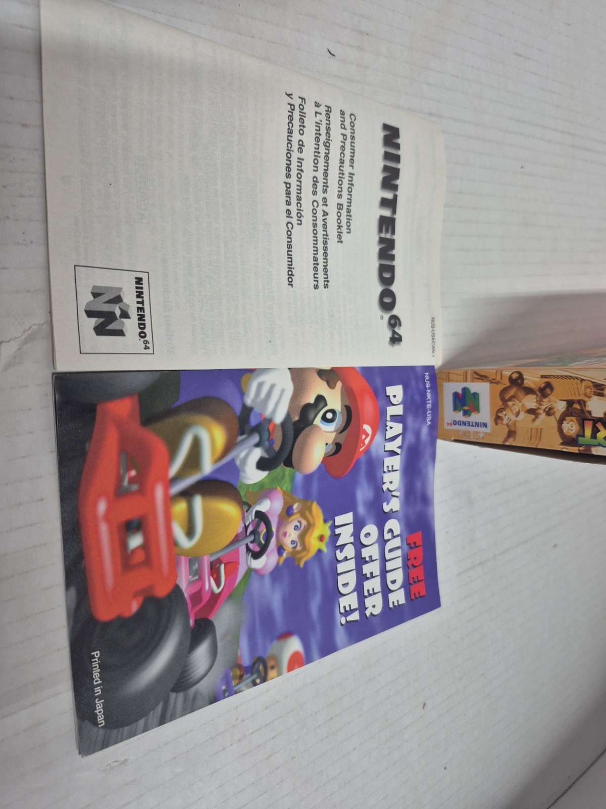 Mario Kart 64 for Nintendo 64 N64 – Video Game Box Only | NO GAME