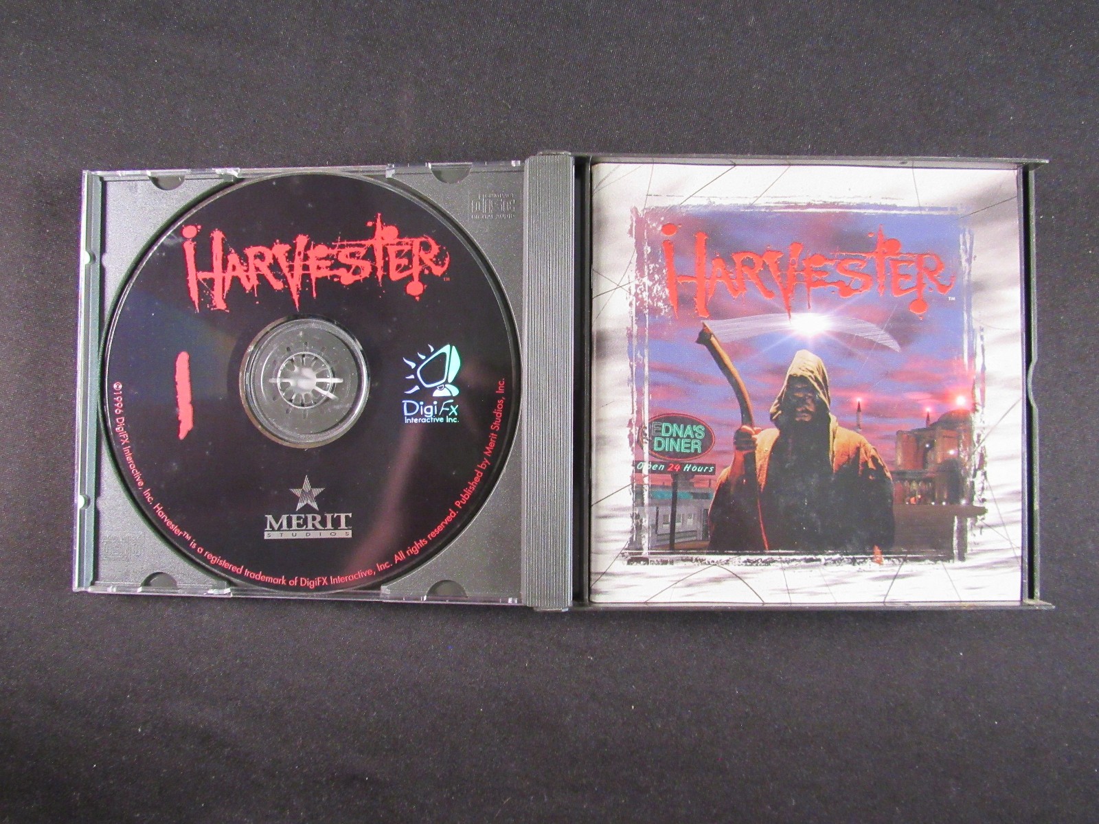 Harvester PC CD-ROM Game (1996) DigiFX Virgin Interactive