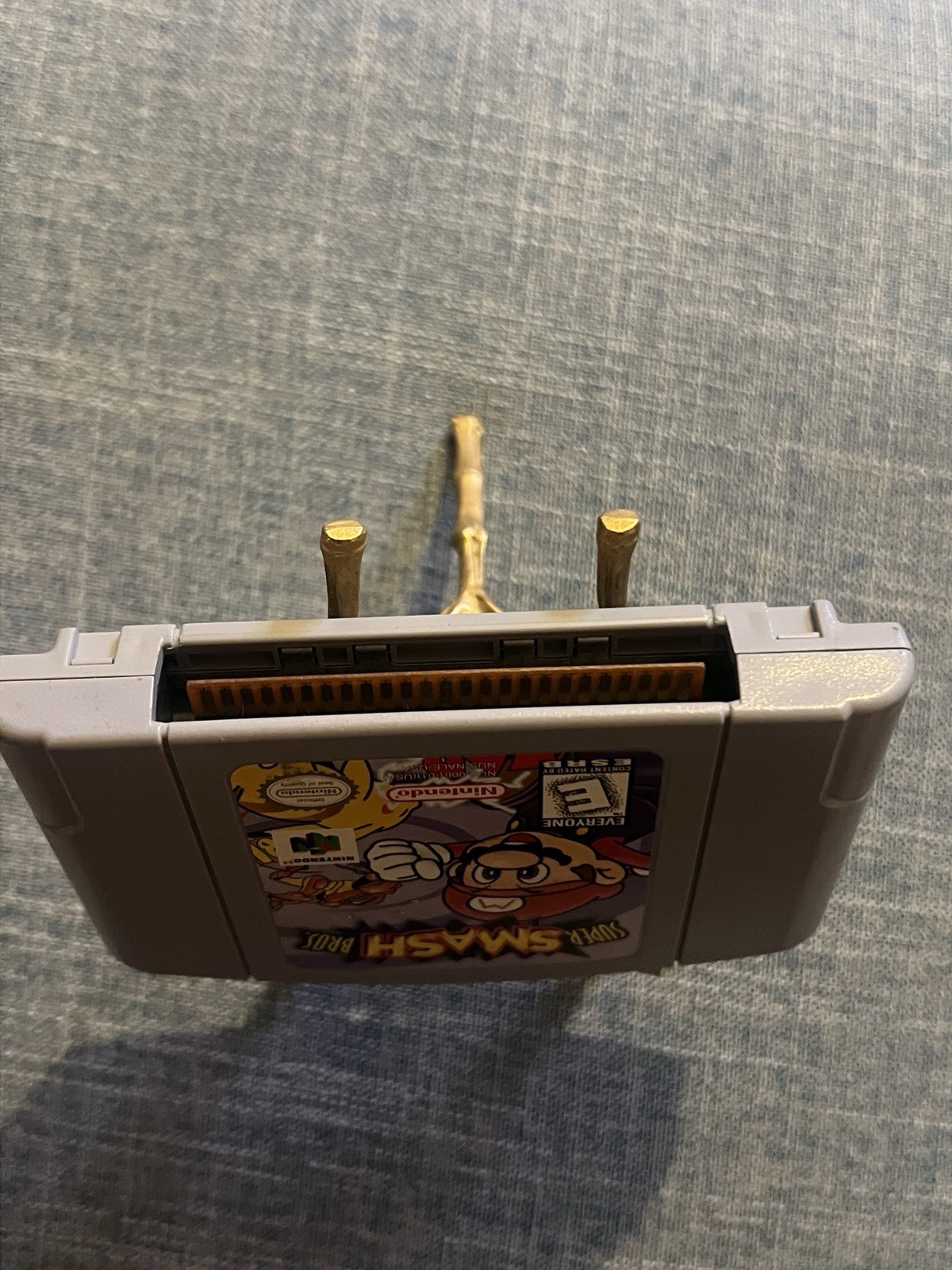 Super Mash Bros. (Nintendo 64 N64) Brothers Authentic Tested Works! Very Clean!