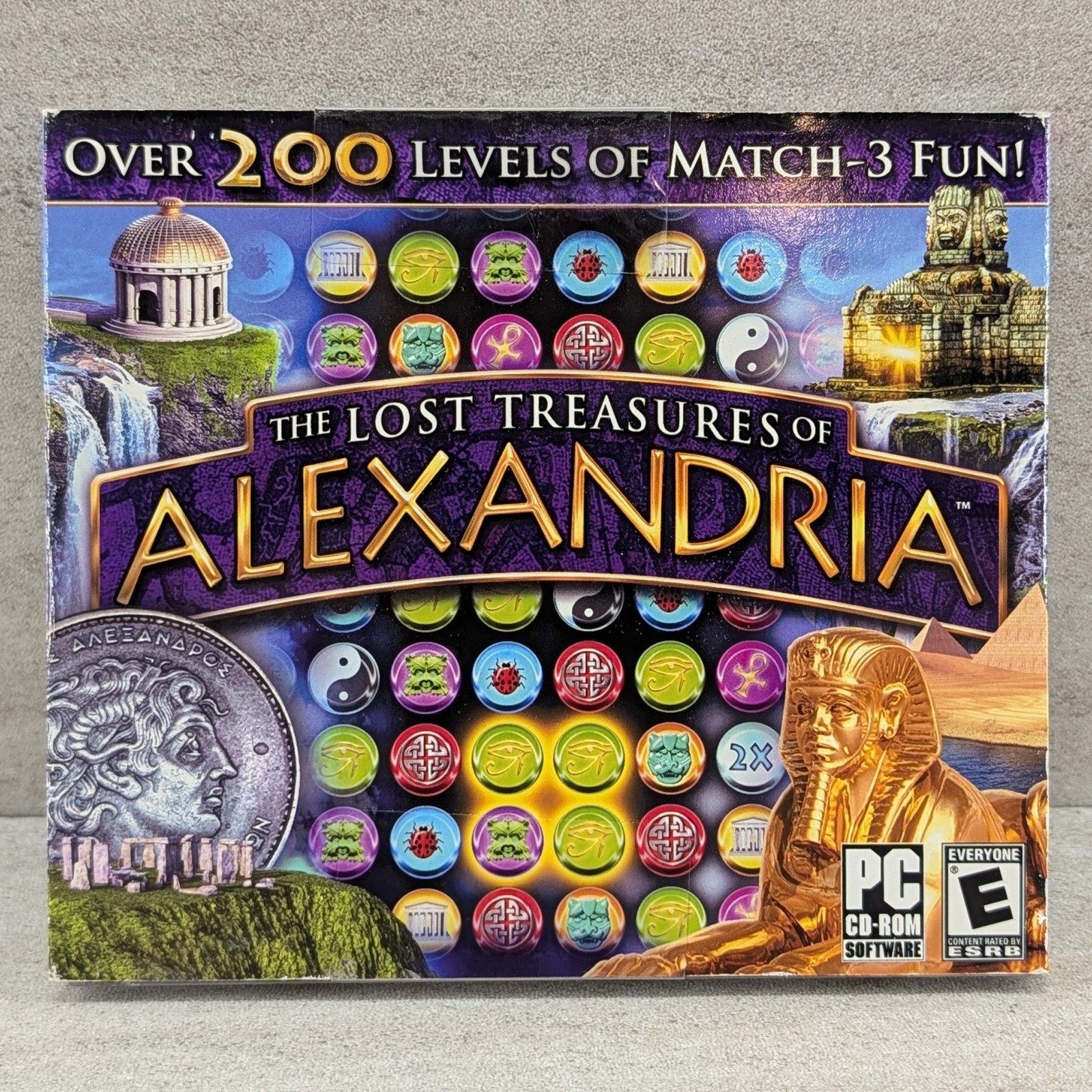 6 x PC Puzzle Games Bejeweled 2 Luxor 5th Passage Cubis 2 Match 3 Adventure Bund