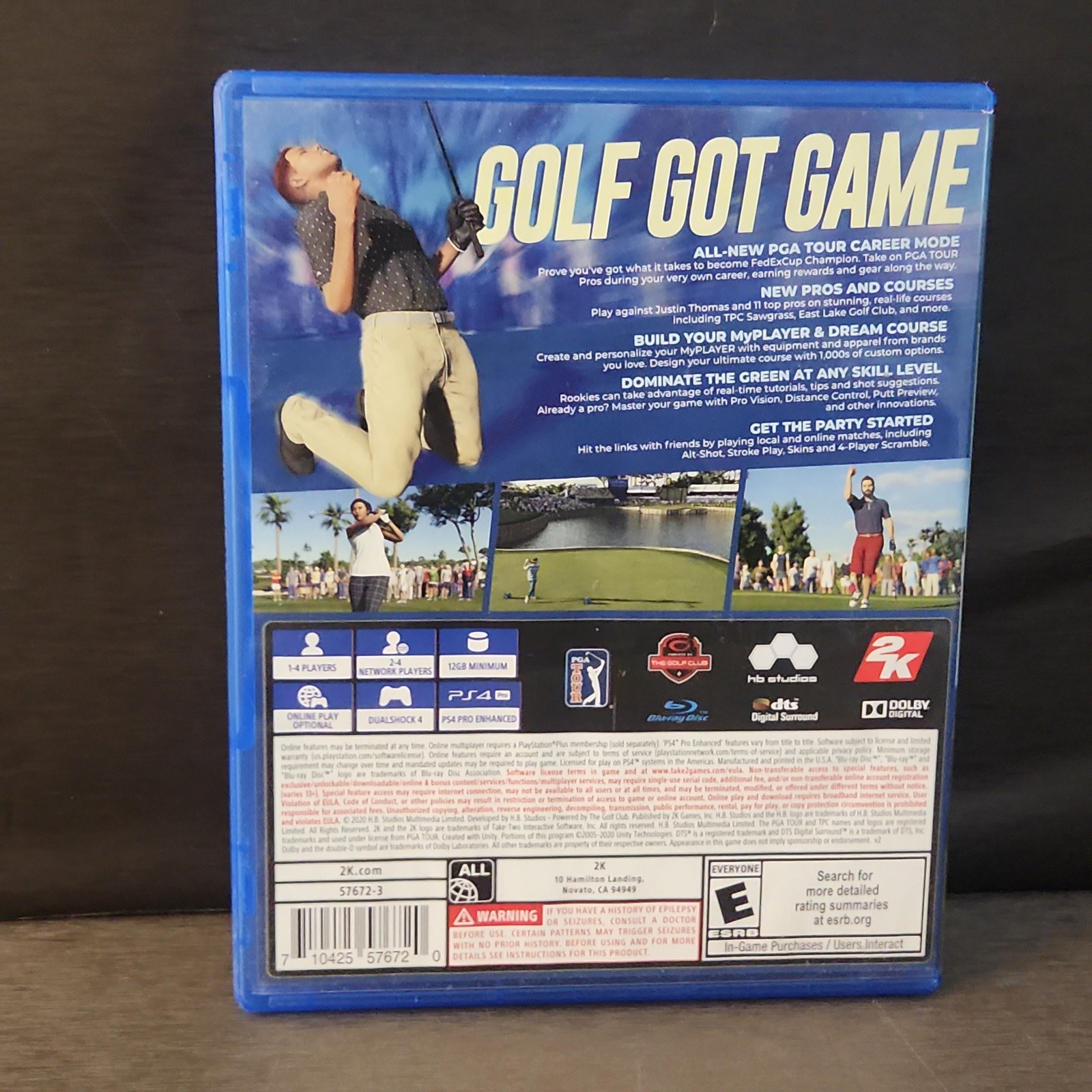 PGA Tour 2K21 PlayStation 4 PS4 Game