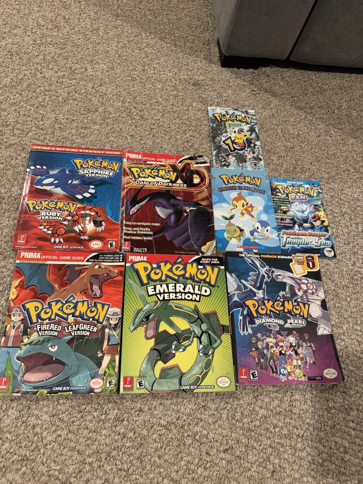 Lot of Pokemon Collectibles Strategy Guides and Game Guides With Extras