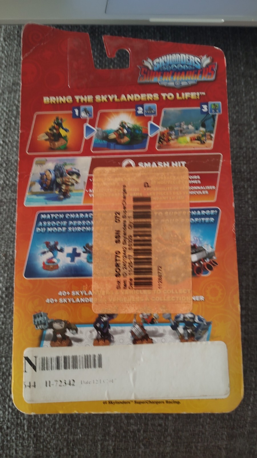 Smash Hit Skylanders Superchargers Character Figure NIP