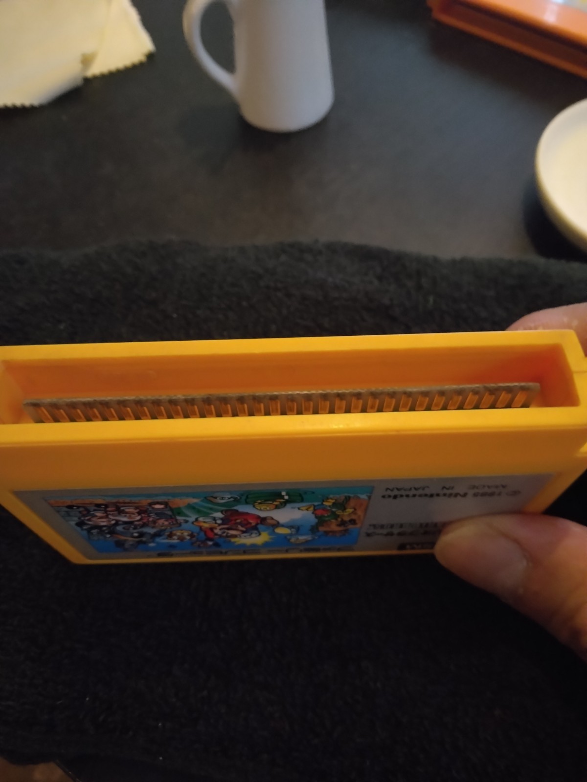 Nintendo Famicom FC 5 Game Lot Cute Kawaii Retro Pop Mario Pac Man Clu Clu Clean