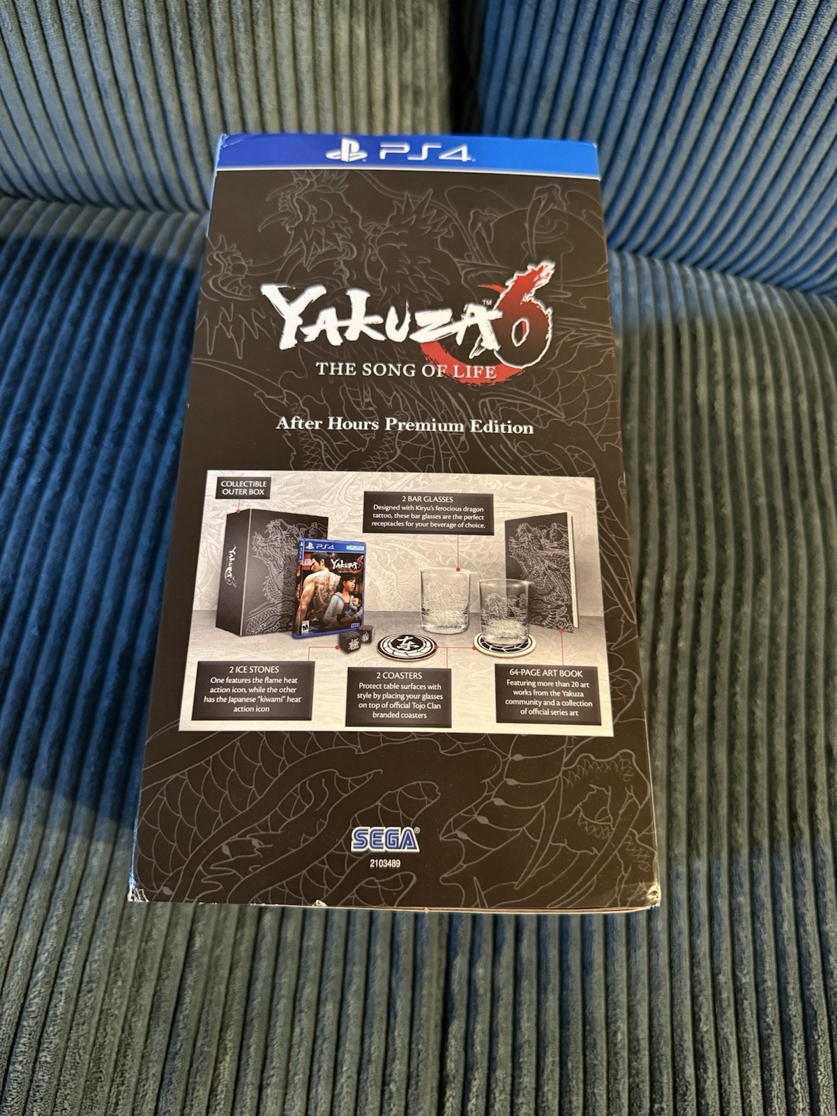 Yakuza 6 The Song of Life After Hours Premium Edition PS4 OPEN MISSING ITEMS