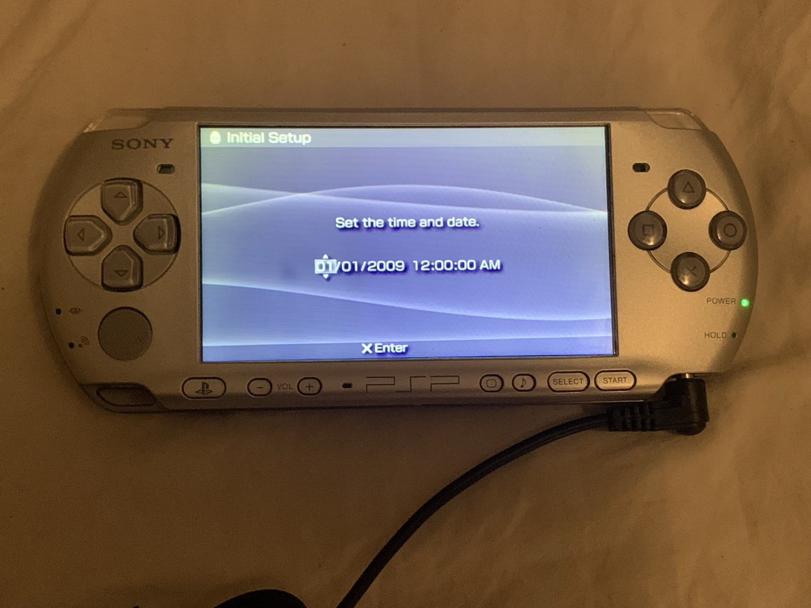 Sony PSP Handheld System Lot of 3 (White/Silver/Blue) and 2 PSP for parts/repair