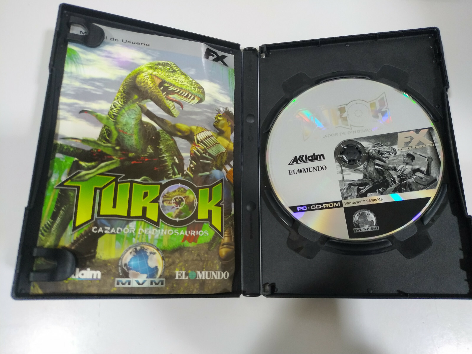 Turok dinosaur hunter MVM – PC CD-Rom Game Spain Edition