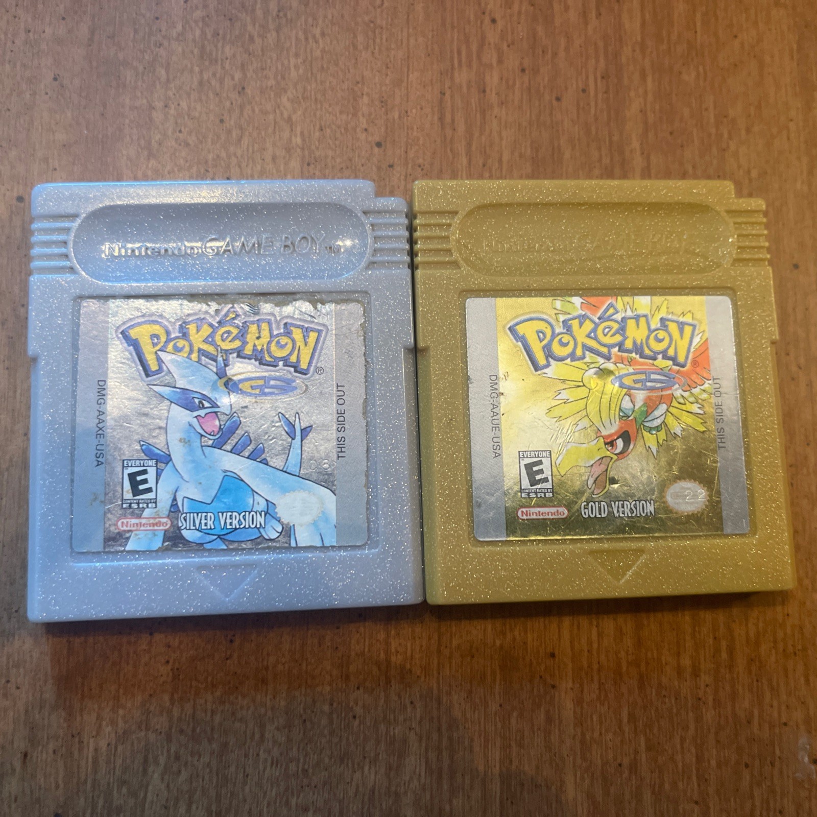 Gameboy Pokemon Silver And Gold Edition! Authentic!