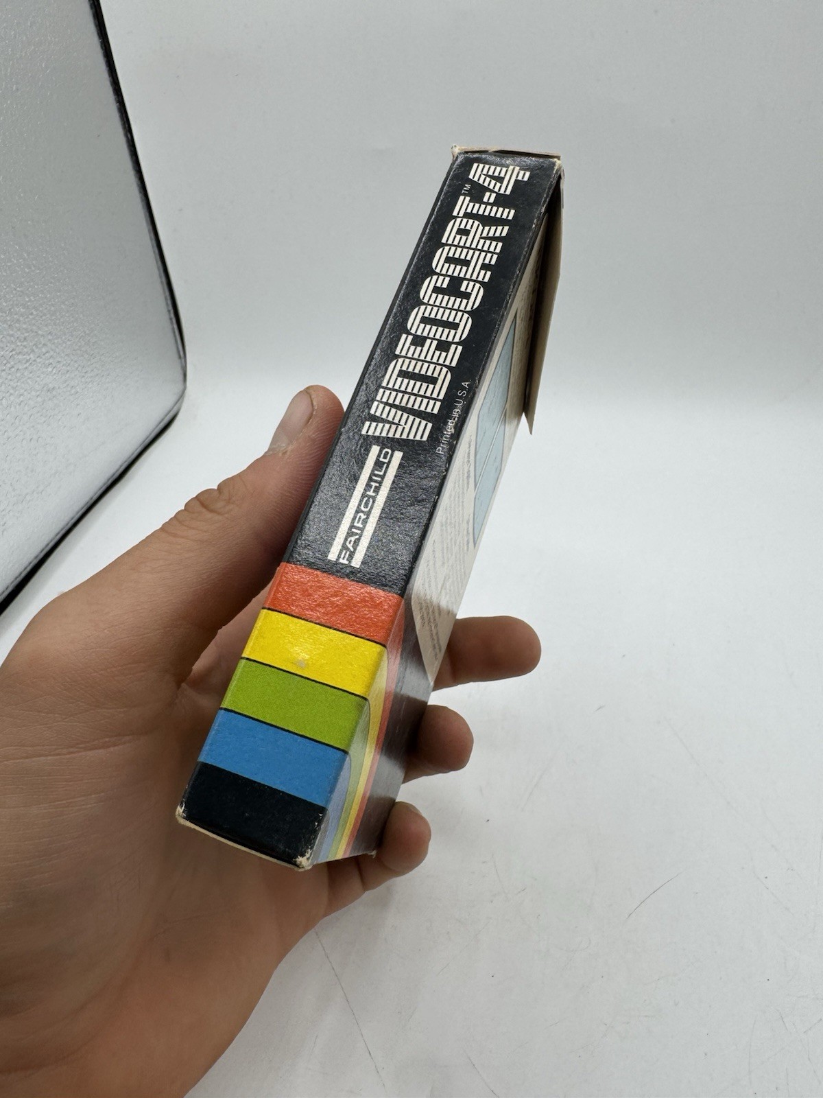 Fairchild Channel F Videocart #4 – Spitfire – CIB Tested Working