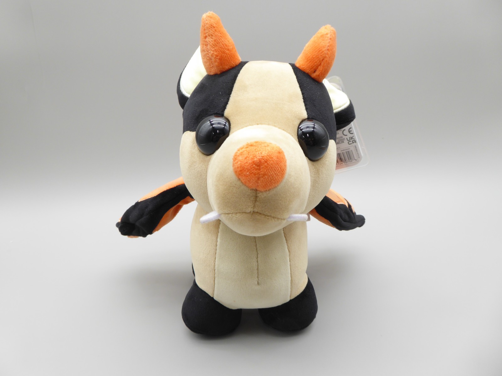 Adopt Me! Legendary Bat Dragon 8-Inch Plush w/Hang tag & Witch Hat Code **NEW**