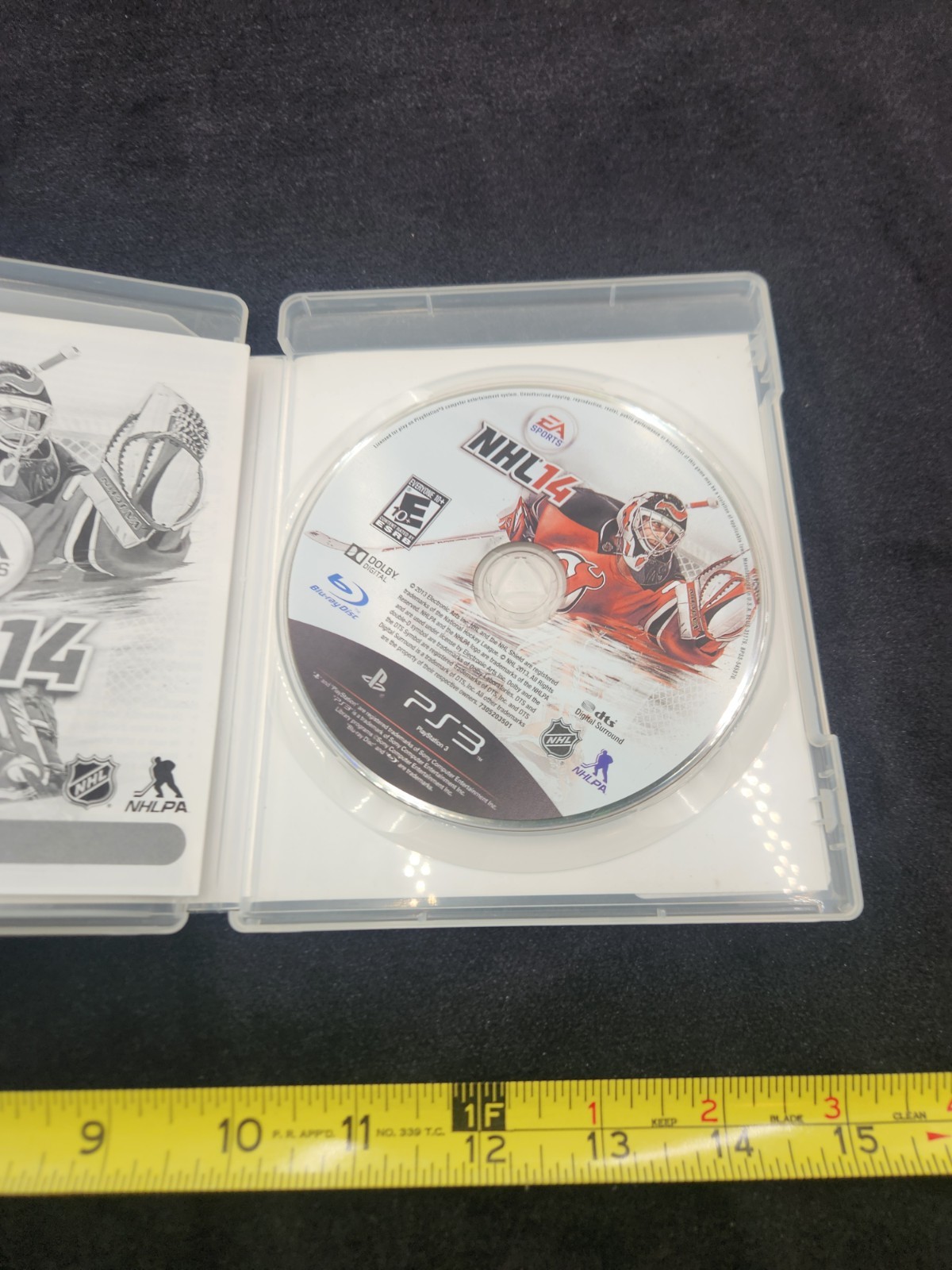 NHL14 PLAYSTATION 3 Used (PS3 Video Game + Instructions)