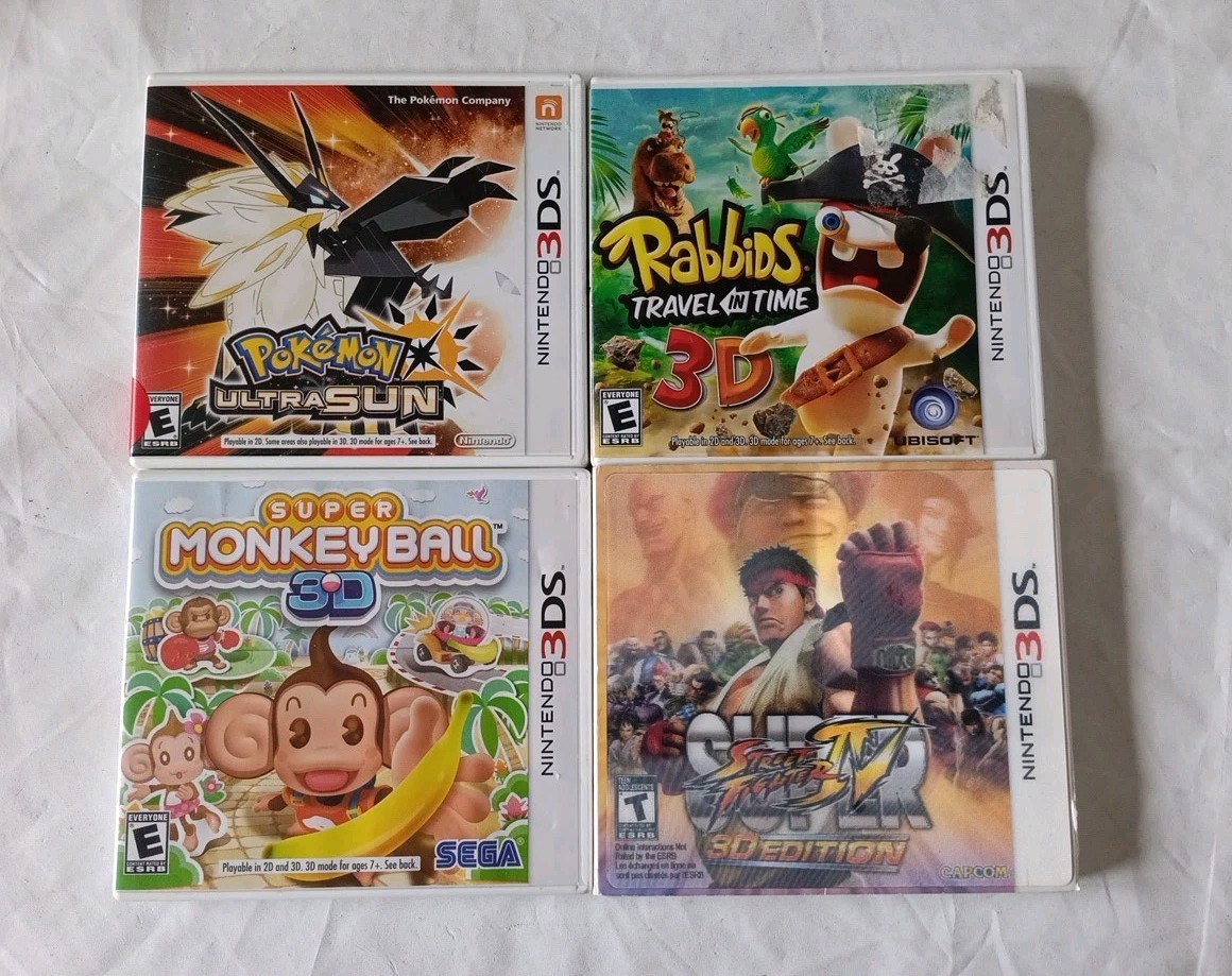 Nintendo 3DS Replacement Cover Art with CASE only