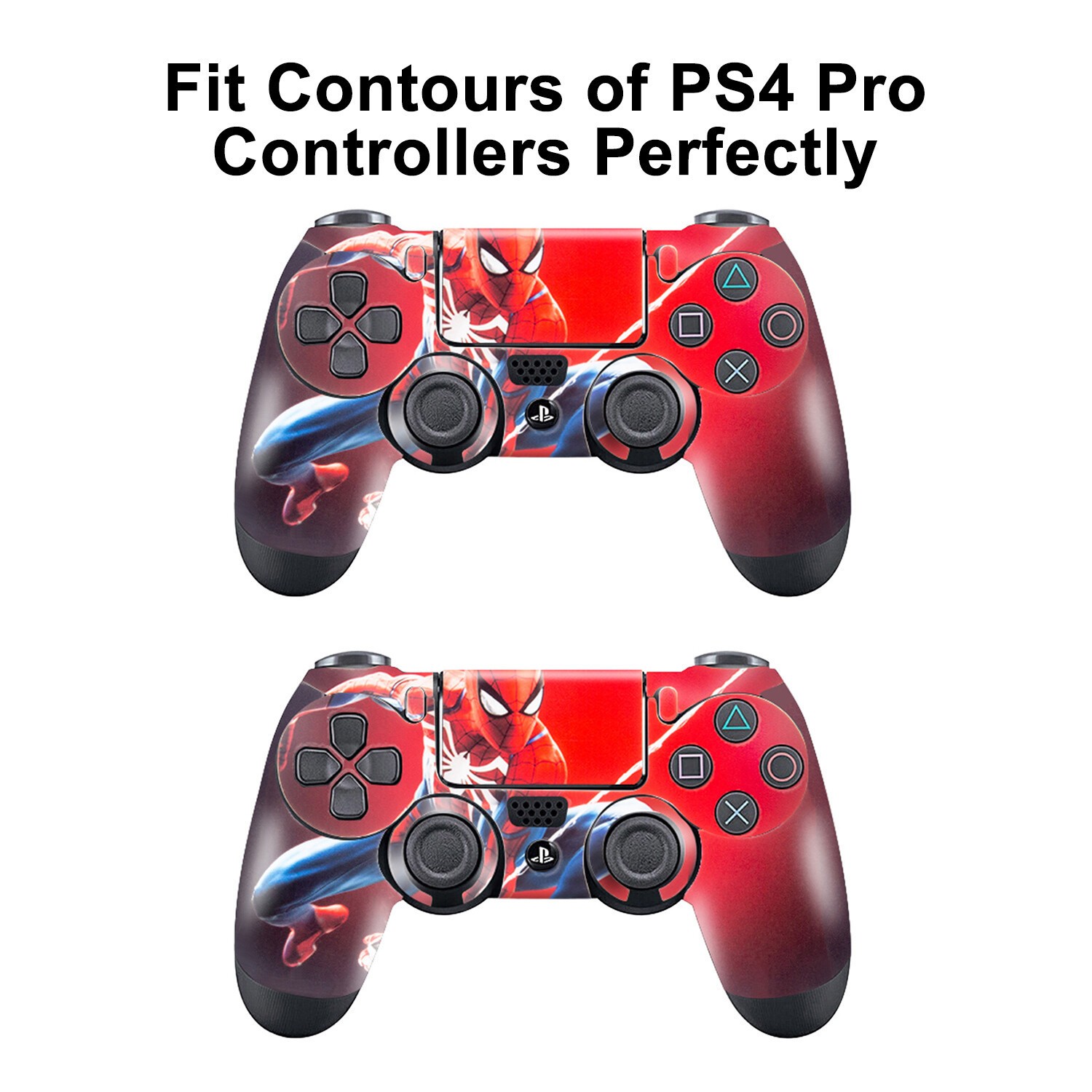 Decal Cover Skin Sticker Vinyl for Sony PlayStation PS4 Pro Console & Controller