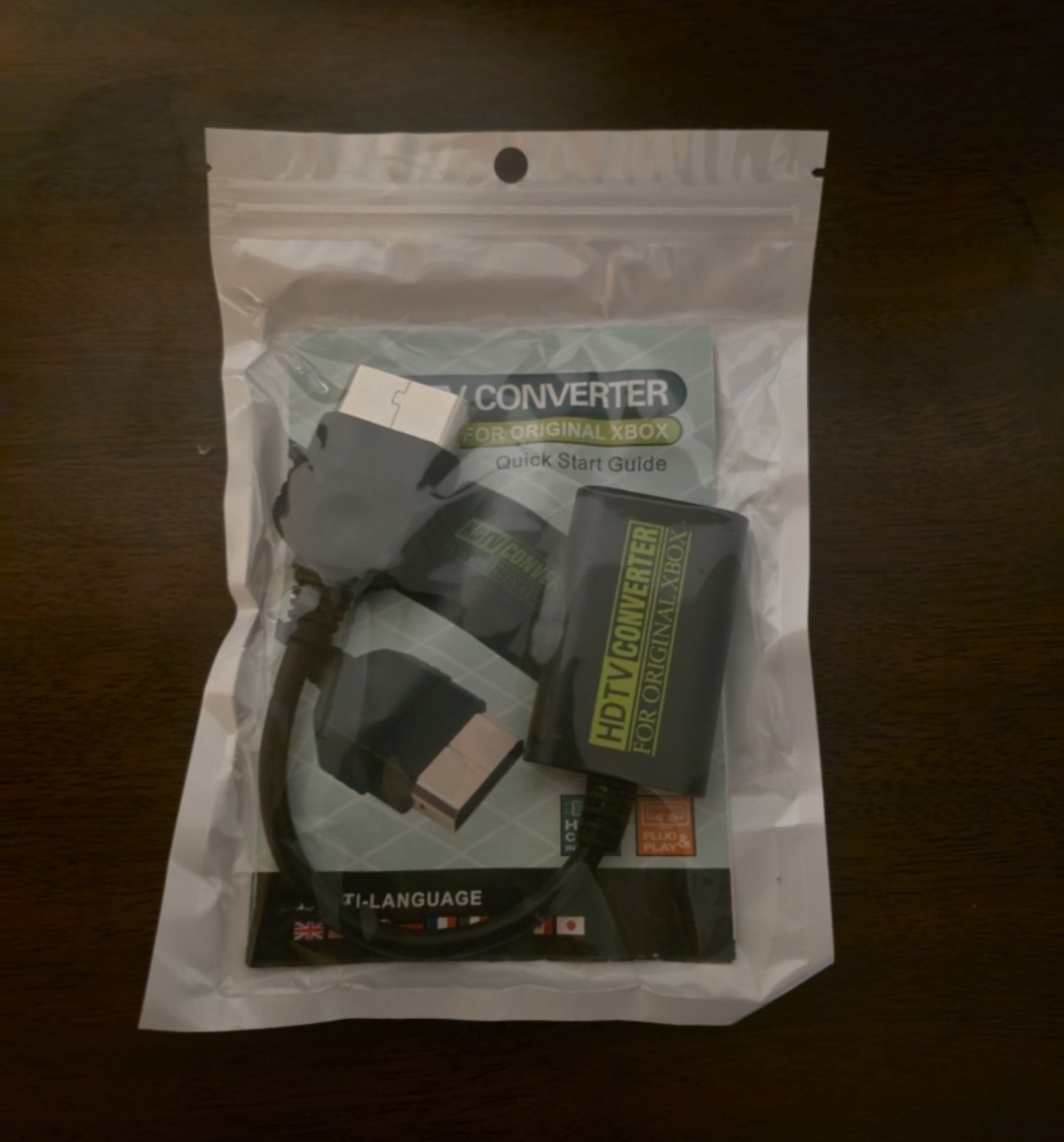🇺🇸 Xbox to HDMI Adapter for Original Xbox Console, HDMI 480p/720p/1080i