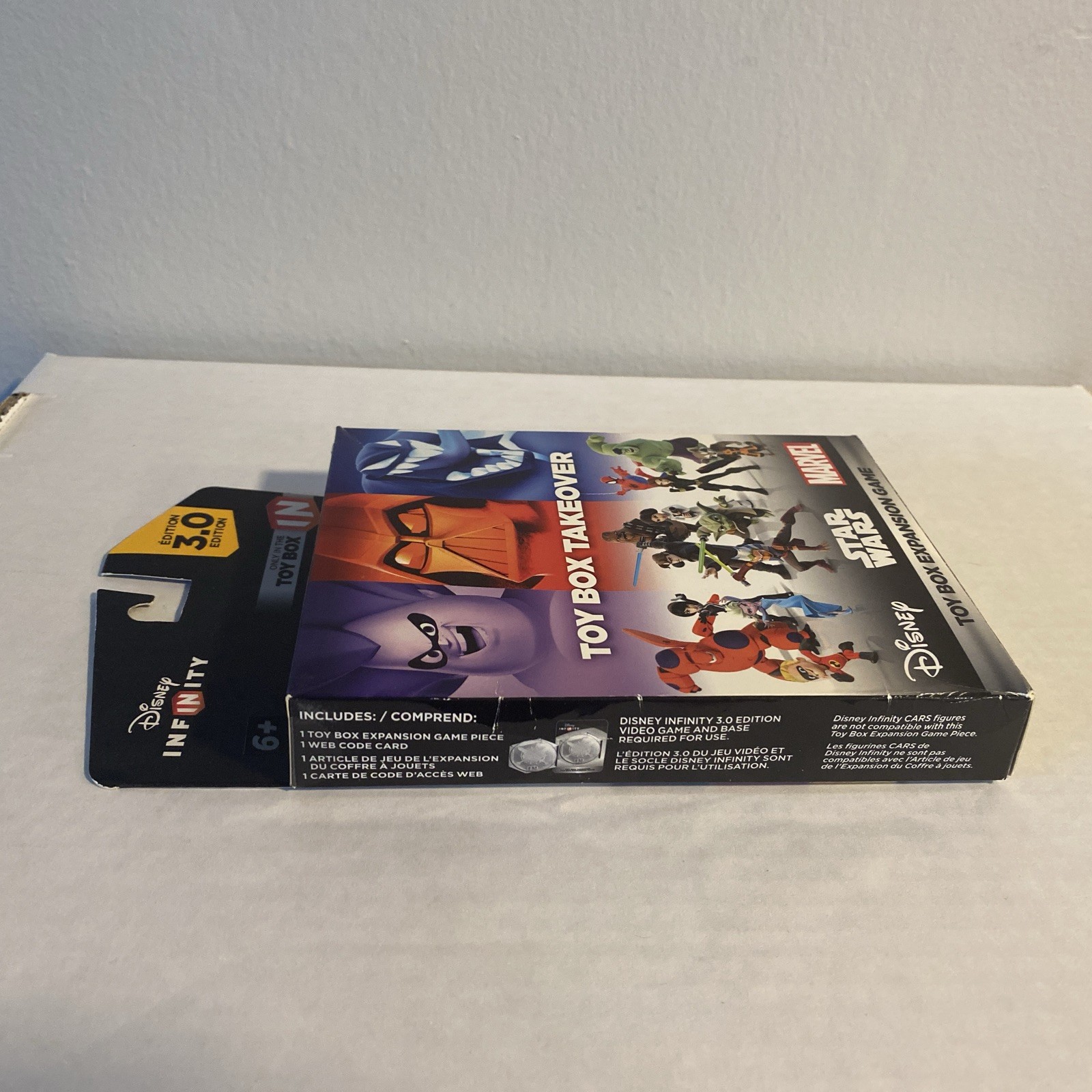 Disney Infinity 3.0 Edition Toy Box Takeover Expansion Pack Star Wars Marvel New