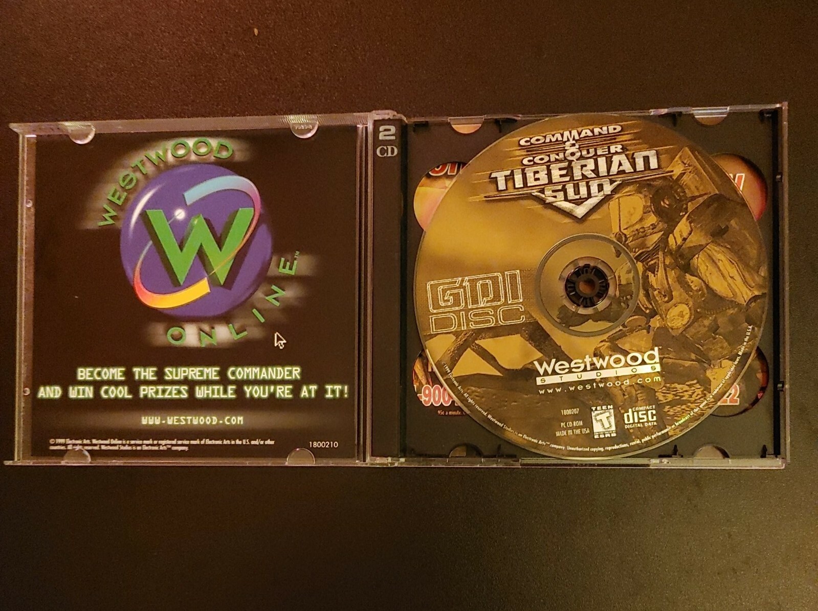 Command & Conquer: Tiberian Sun (PC, 1999) UNTESTED. RETURNS ALWAYS ACCEPTED.