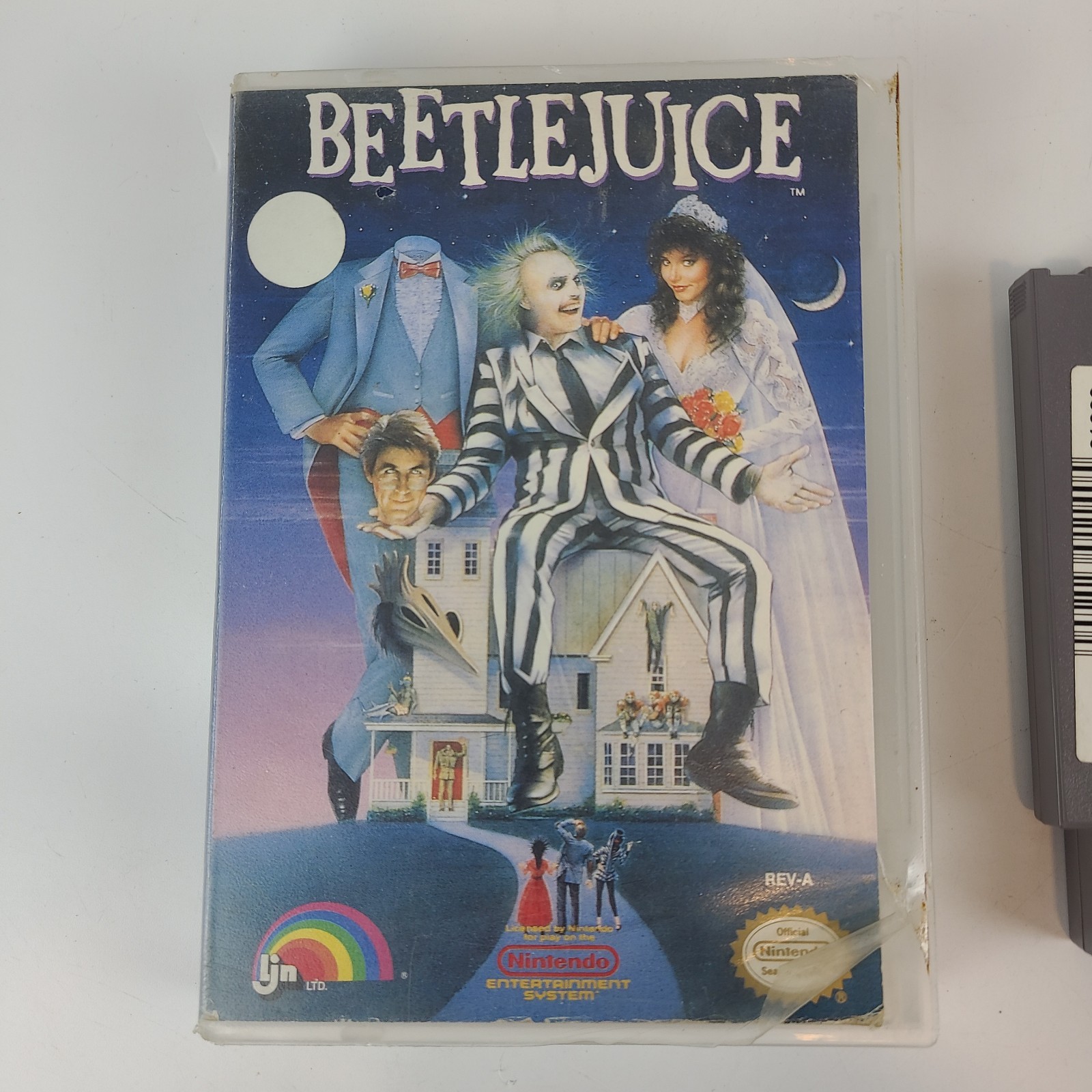 Beetlejuice (Nintendo Entertainment System, 19851) NES With Box Tested Working