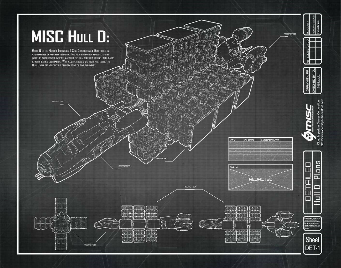 Star Citizen – MISC HULL D – UPGRADE – (CCU)