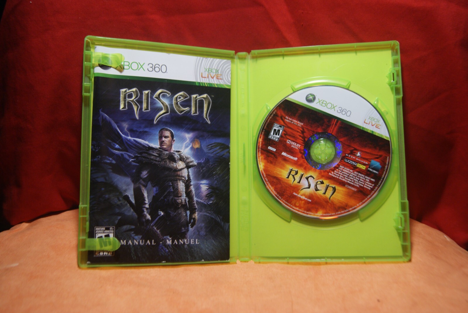 Risen Xbox 360 Game and Case & Manual Cib RPG 60 Plus Hours Gameplay