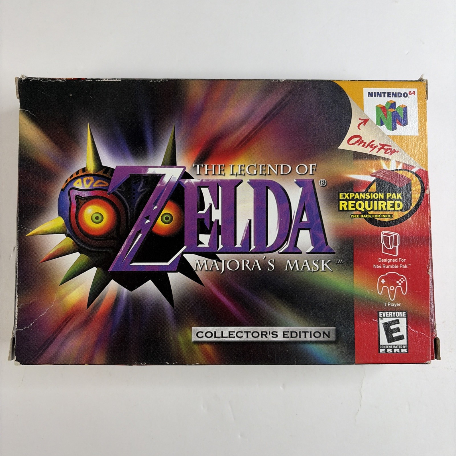 Legend of Zelda: Majora’s Mask Nintendo 64 N64 Collectors Edition In Box RARE
